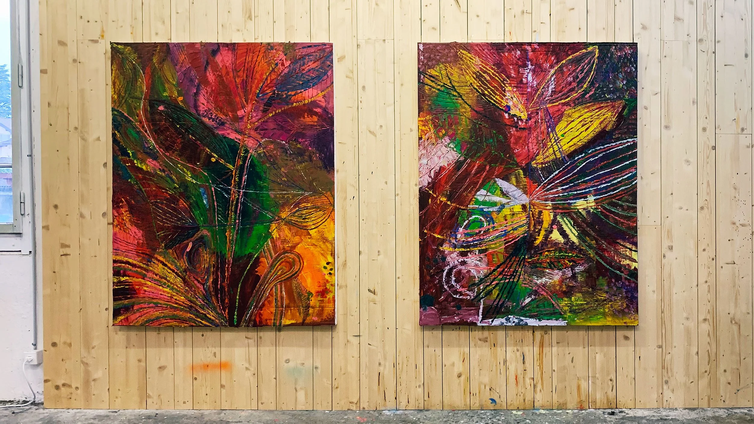 d'après Mark Grotjahn