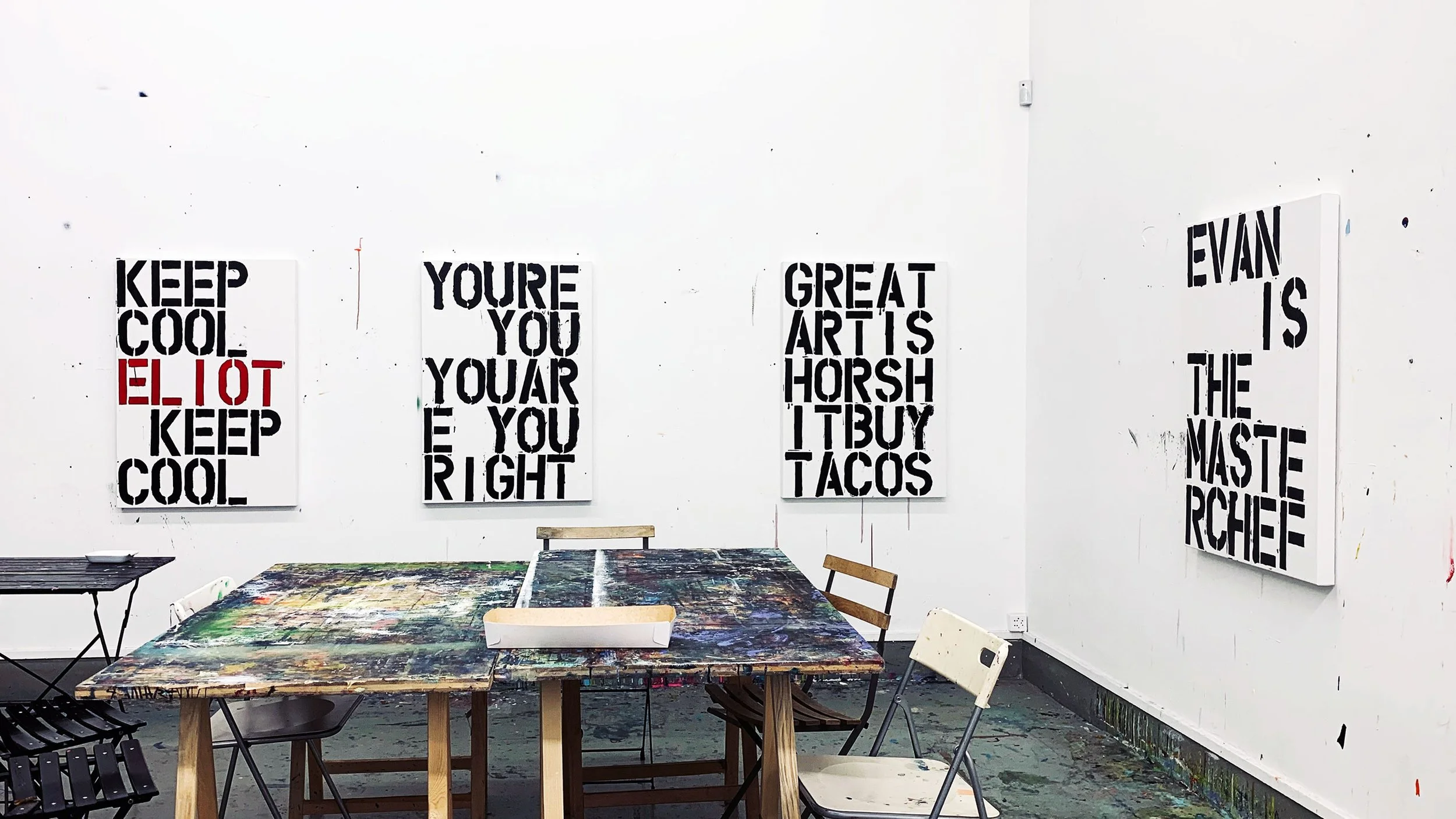 after Christopher Wool