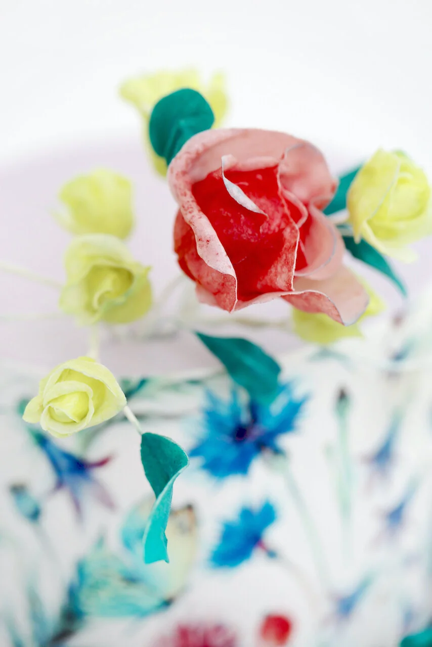 wild flowers Birthday Cake Limassol Cyprus Order Buy