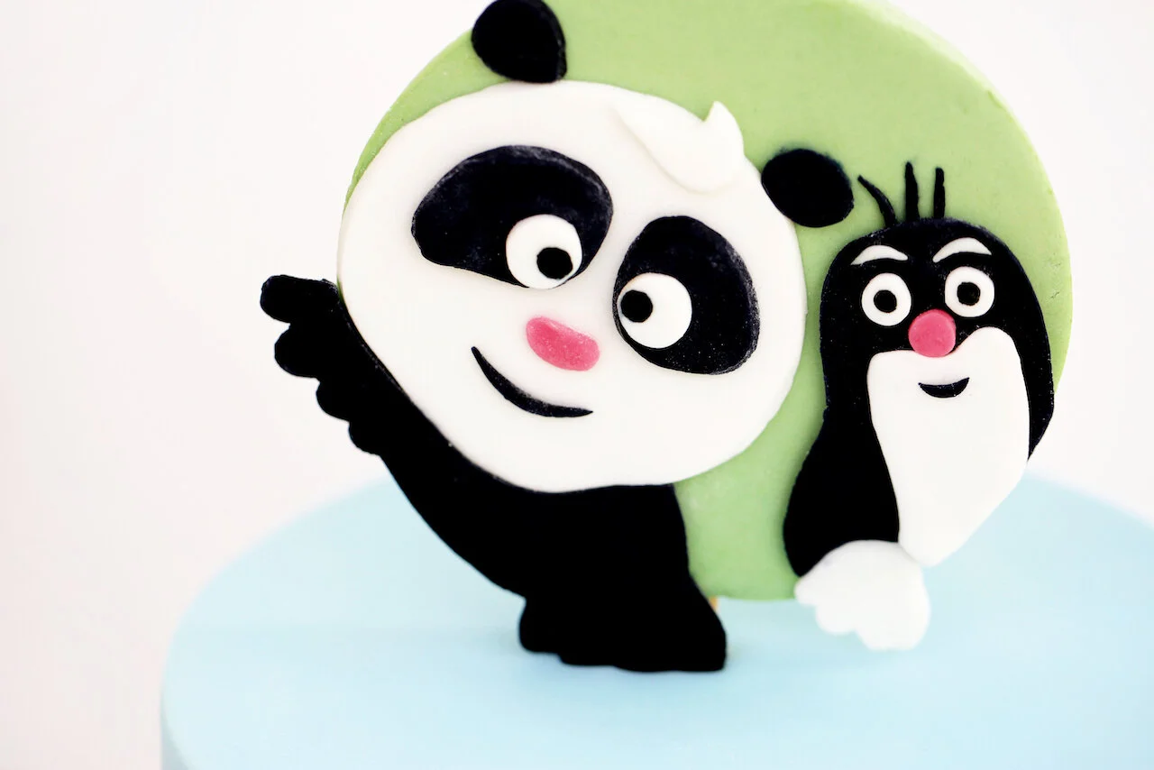 Krotik Panda Baby Birthday Cake Limassol Cyprus Order Buy