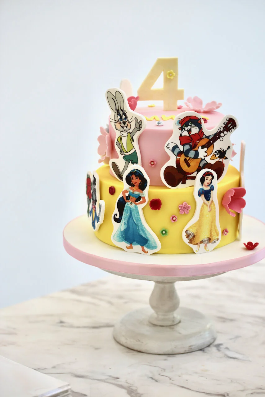 Cartoon princess Birthday Cake Limassol Cyprus Order Buy