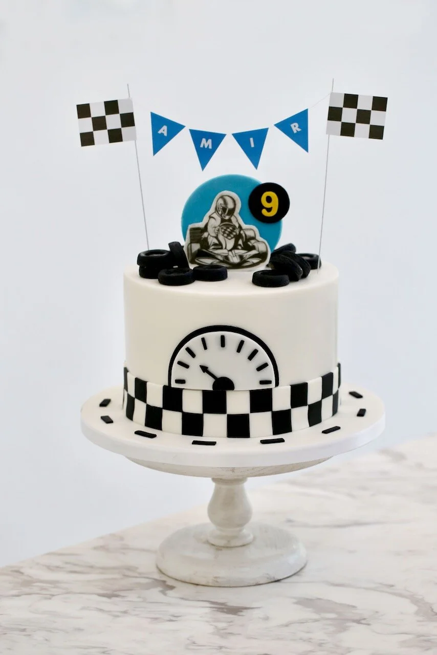 Car Racing Birthday Cake Limassol Cyprus Order Buy