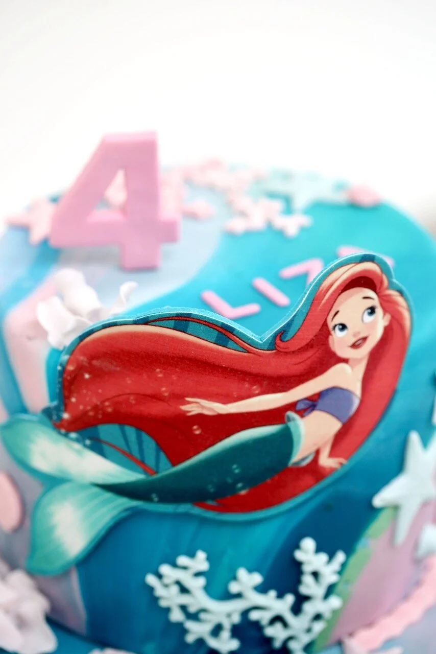 Mermaid Birthday Cake Limassol Cyprus Order Buy