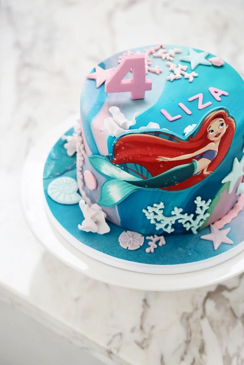 Mermaid Birthday Cake Limassol Cyprus Order Buy