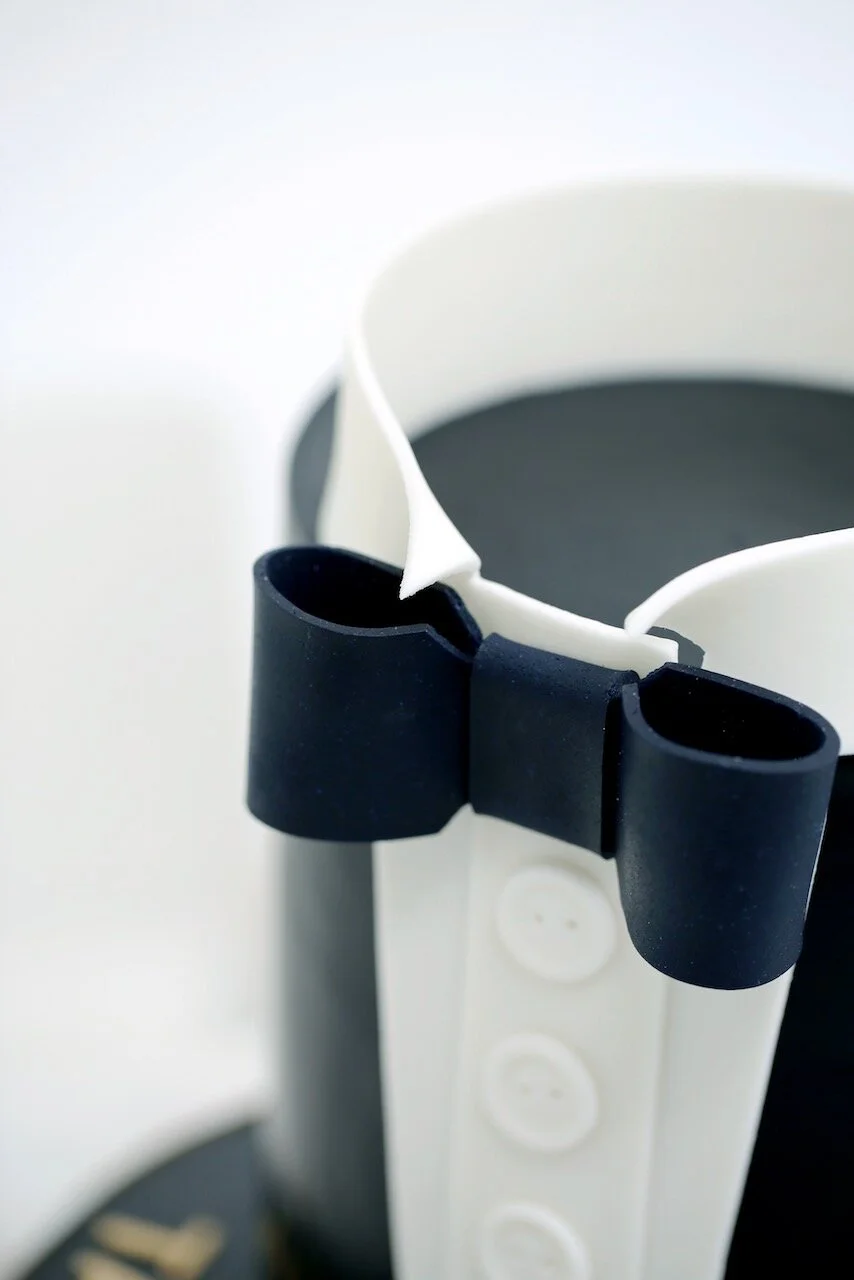 James Bond Suit Business Man Tuxedo Gentleman Birthday Cake Limassol Cyprus Order Buy