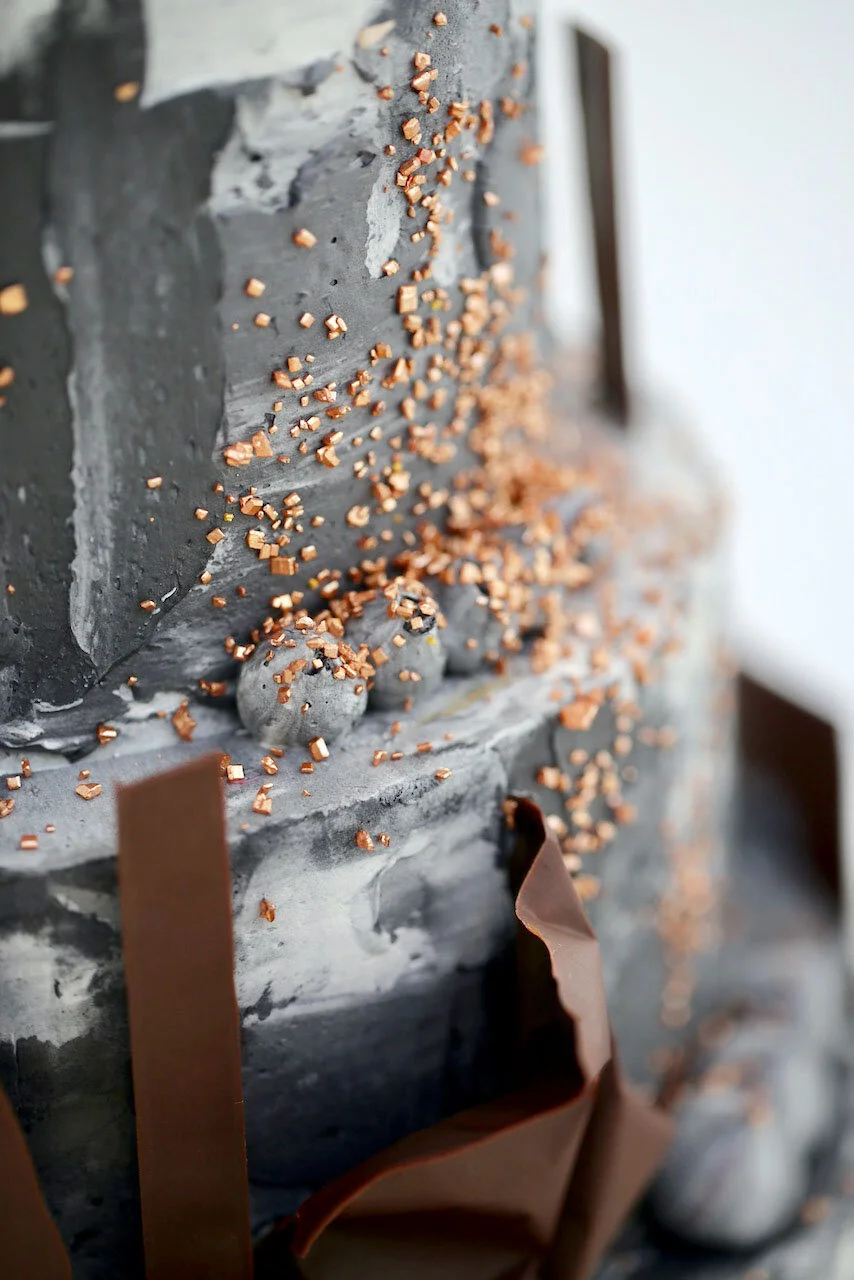 Polished Cement Birthday Cake Limassol Cyprus Order Buy