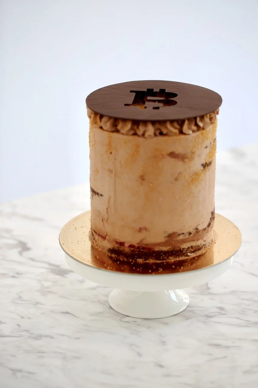 Bitcoin Cryptocurrency Birthday Cake Limassol Cyprus Order Buy