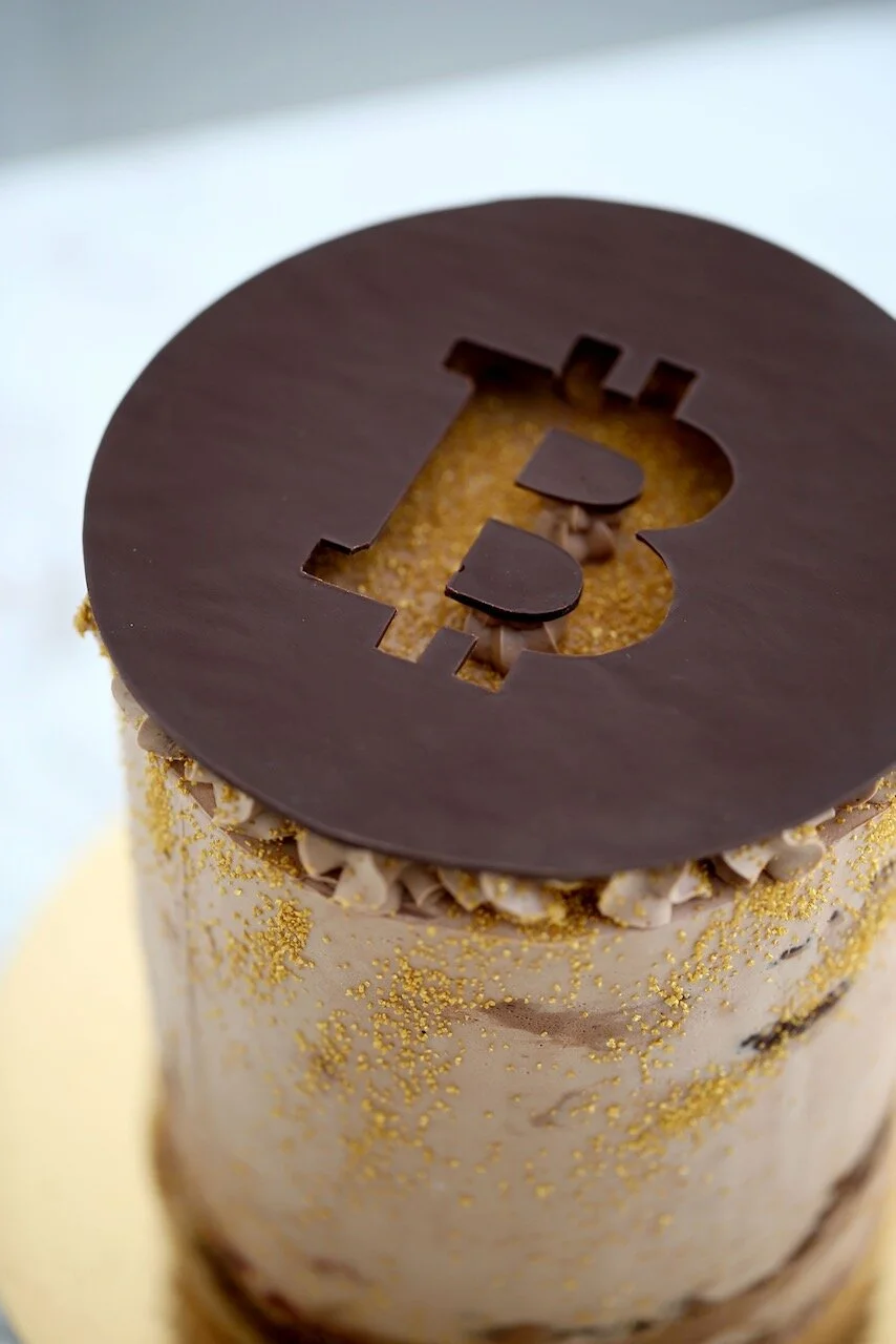 Bitcoin Cryptocurrency Birthday Cake Limassol Cyprus Order Buy