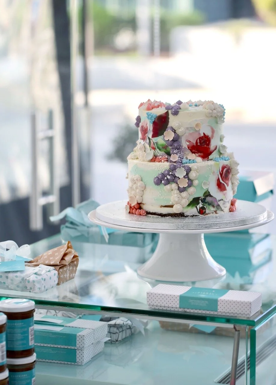 Artistic flower Birthday Cake Limassol Cyprus Order Buy