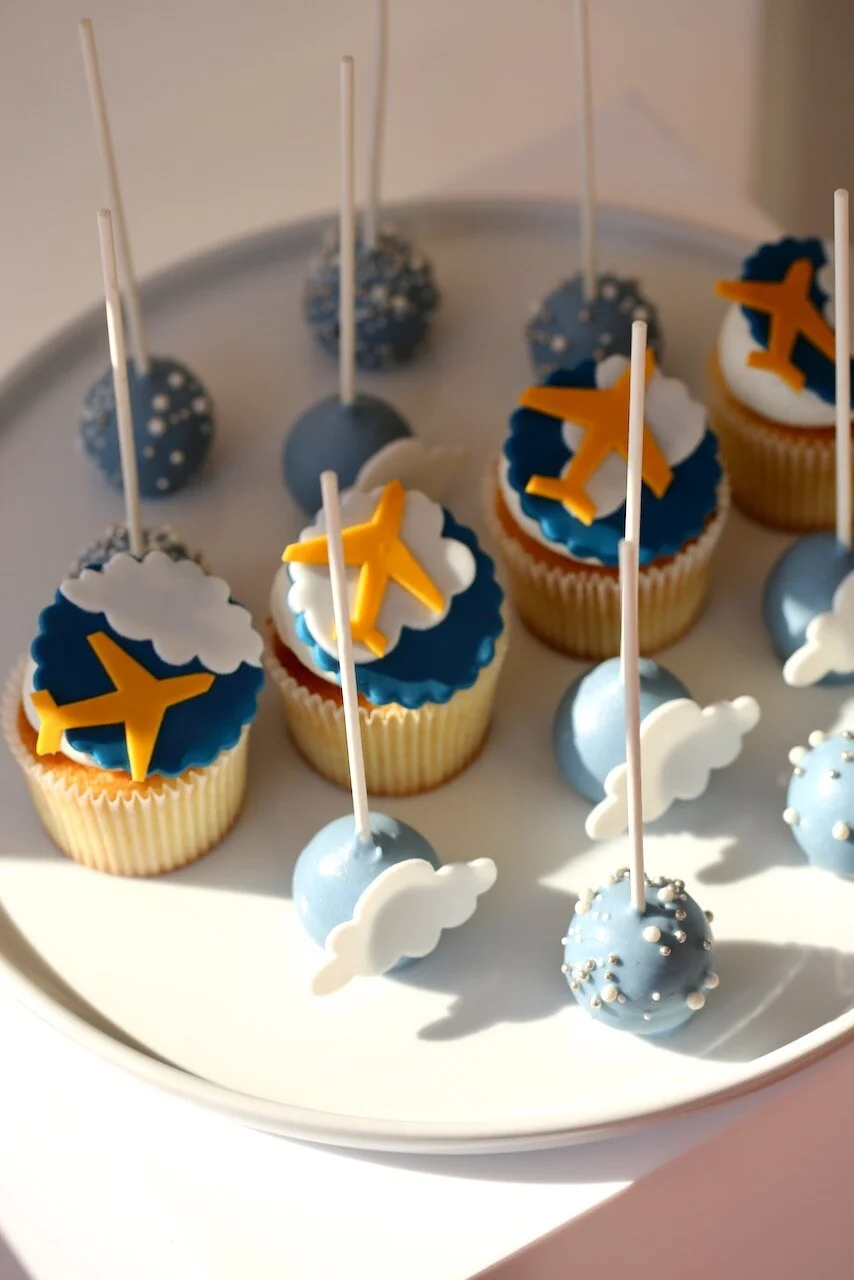 Plane Pilot Birthday Cake Limassol Cyprus Order Buy