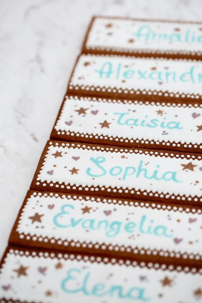 Yiamy Birthday, Anniversary, Engagement, Baby shower, Christening, Corporate, Celebration Party Guest Favours Gift Limassol Cyprus Cookie Vanilla Chocolate Glyko