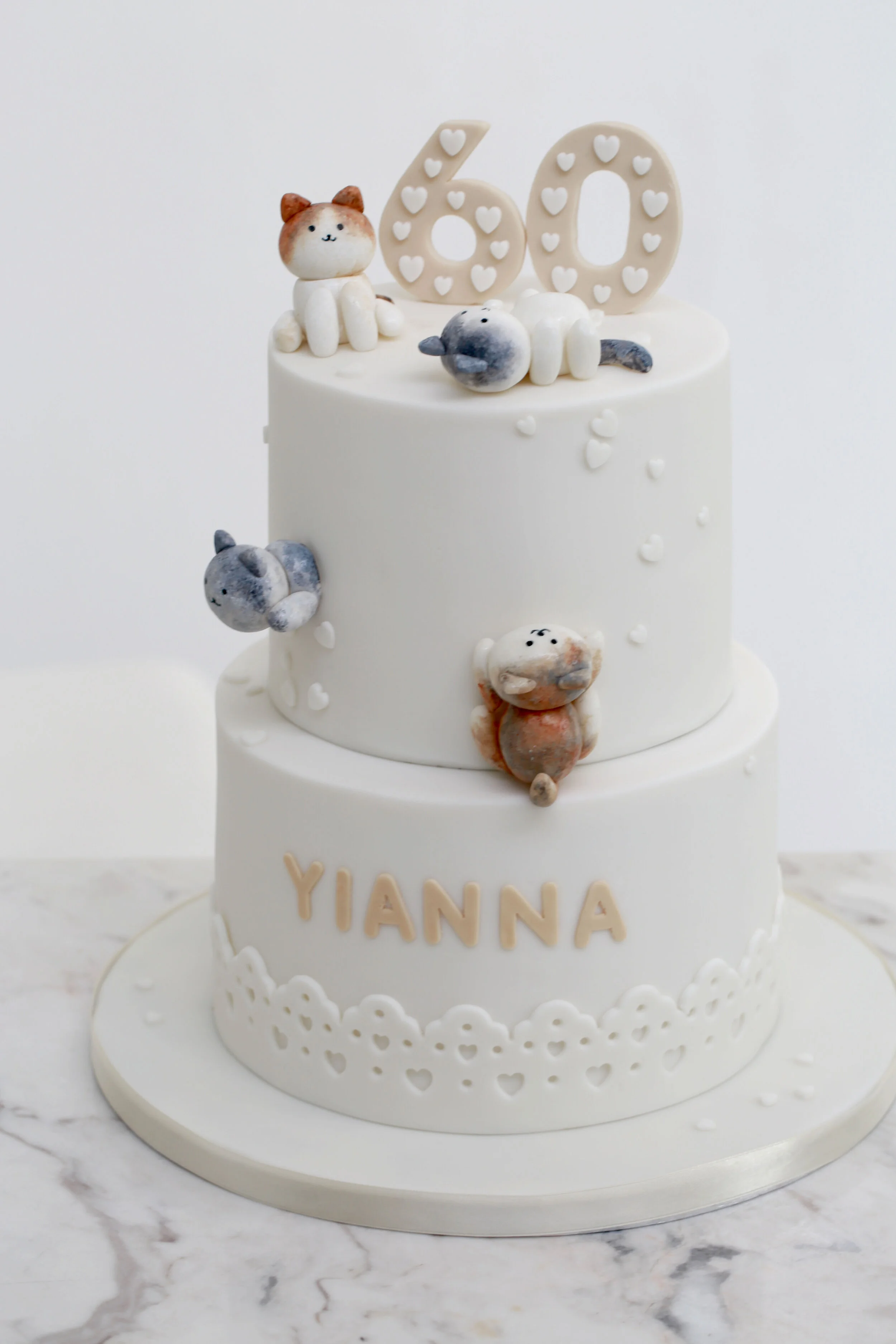 Cat Lady Birthday Cake Limassol Cyprus Order Buy