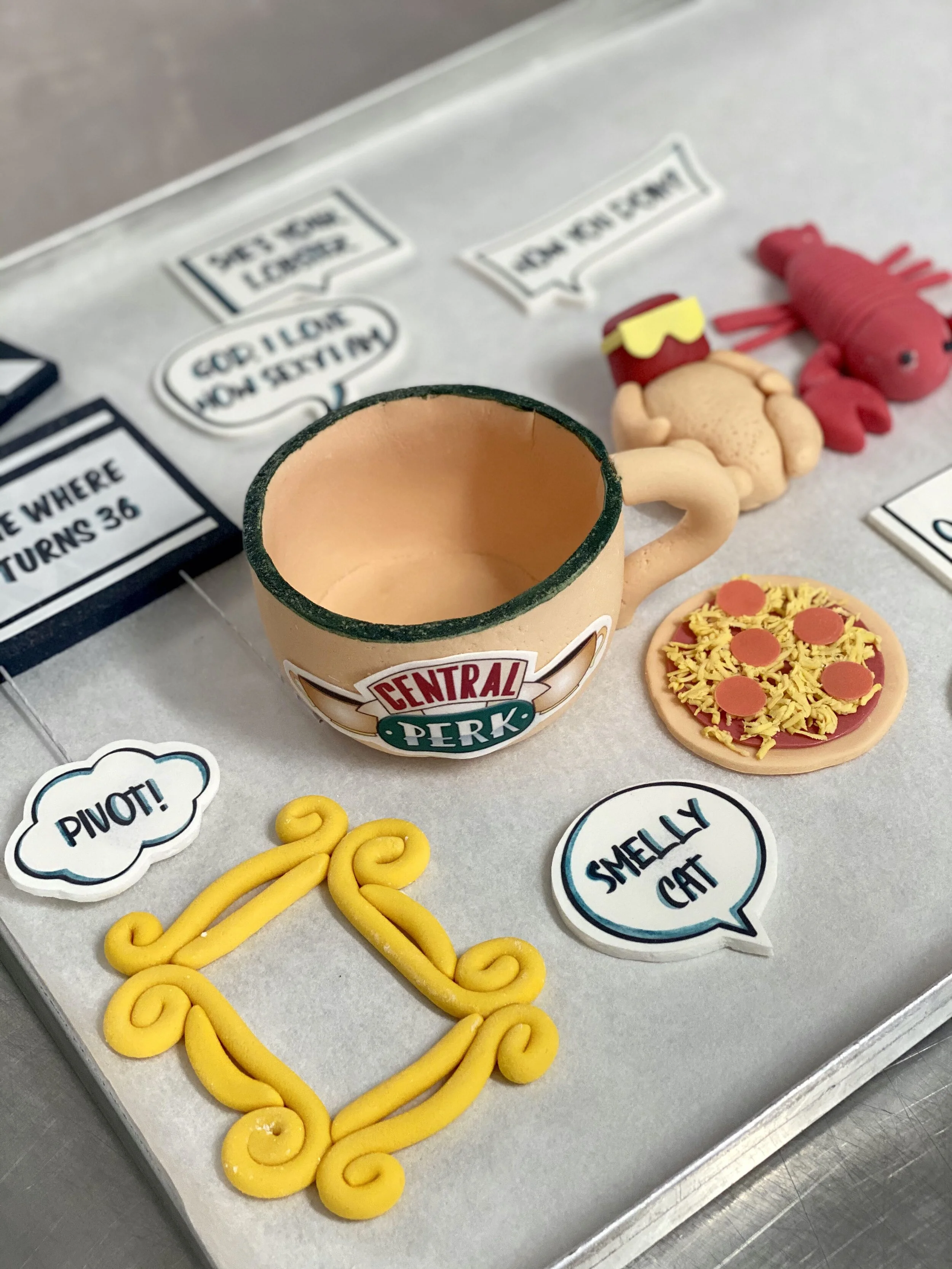 Friends Birthday Cake Limassol Cyprus Order Buy