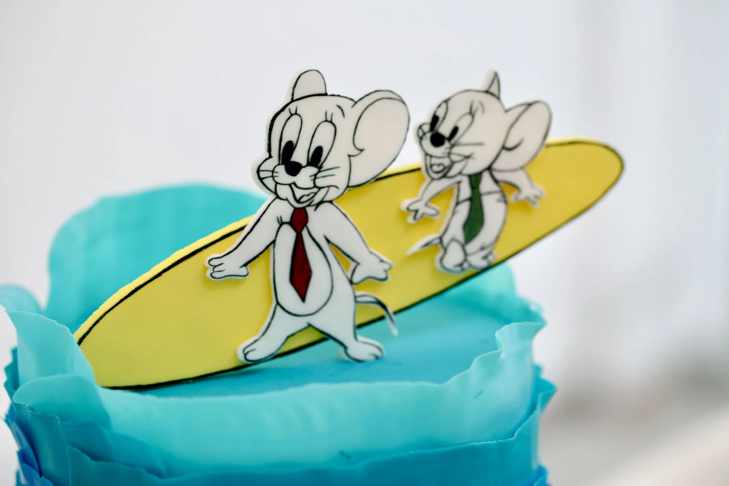 tom Jerry Surfing Birthday Cake Limassol Cyprus Order Buy