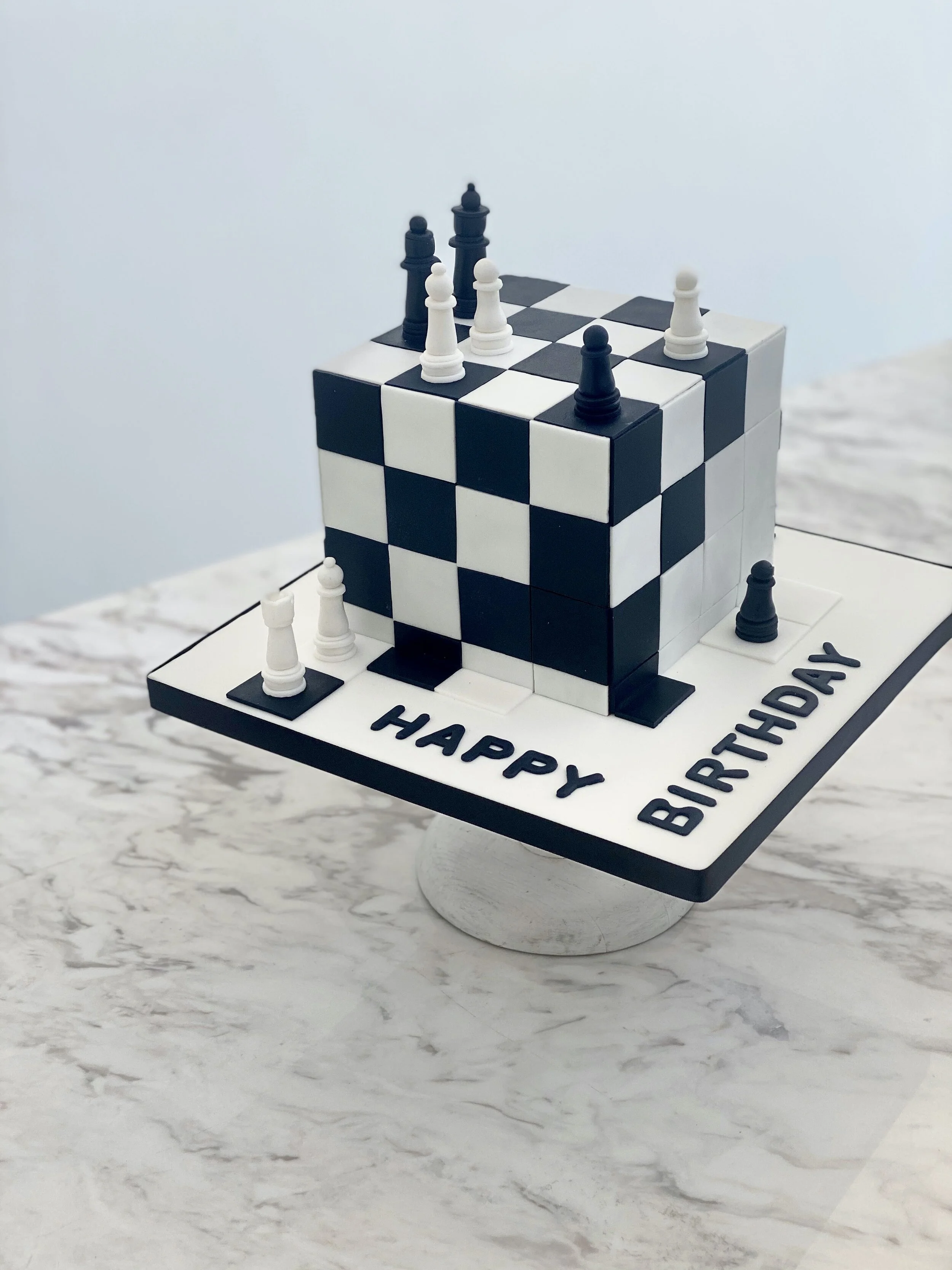 Chess Birthday Cake Limassol Cyprus Order Buy