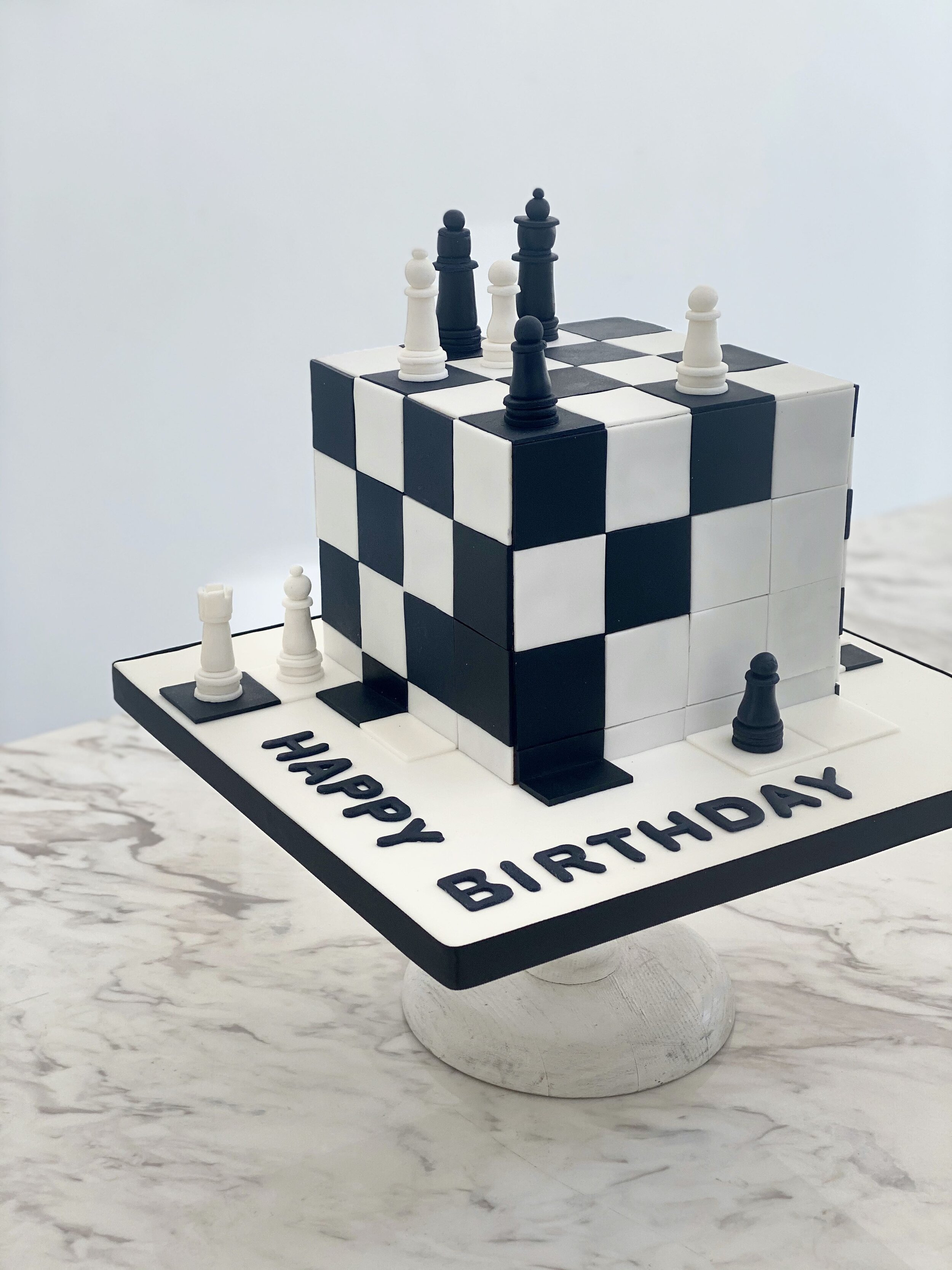 Chess Birthday Cake Limassol Cyprus Order Buy