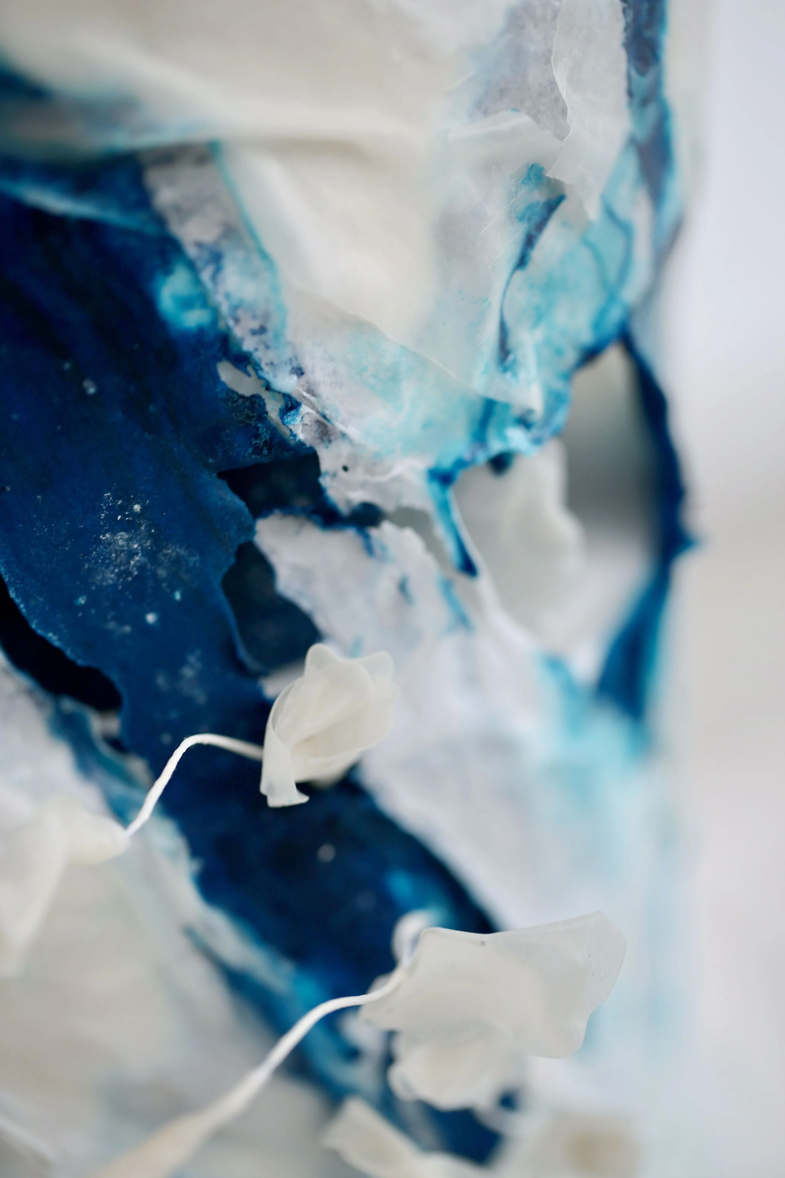 Abstract Blue Waves Birthday Cake Limassol Cyprus Order Buy