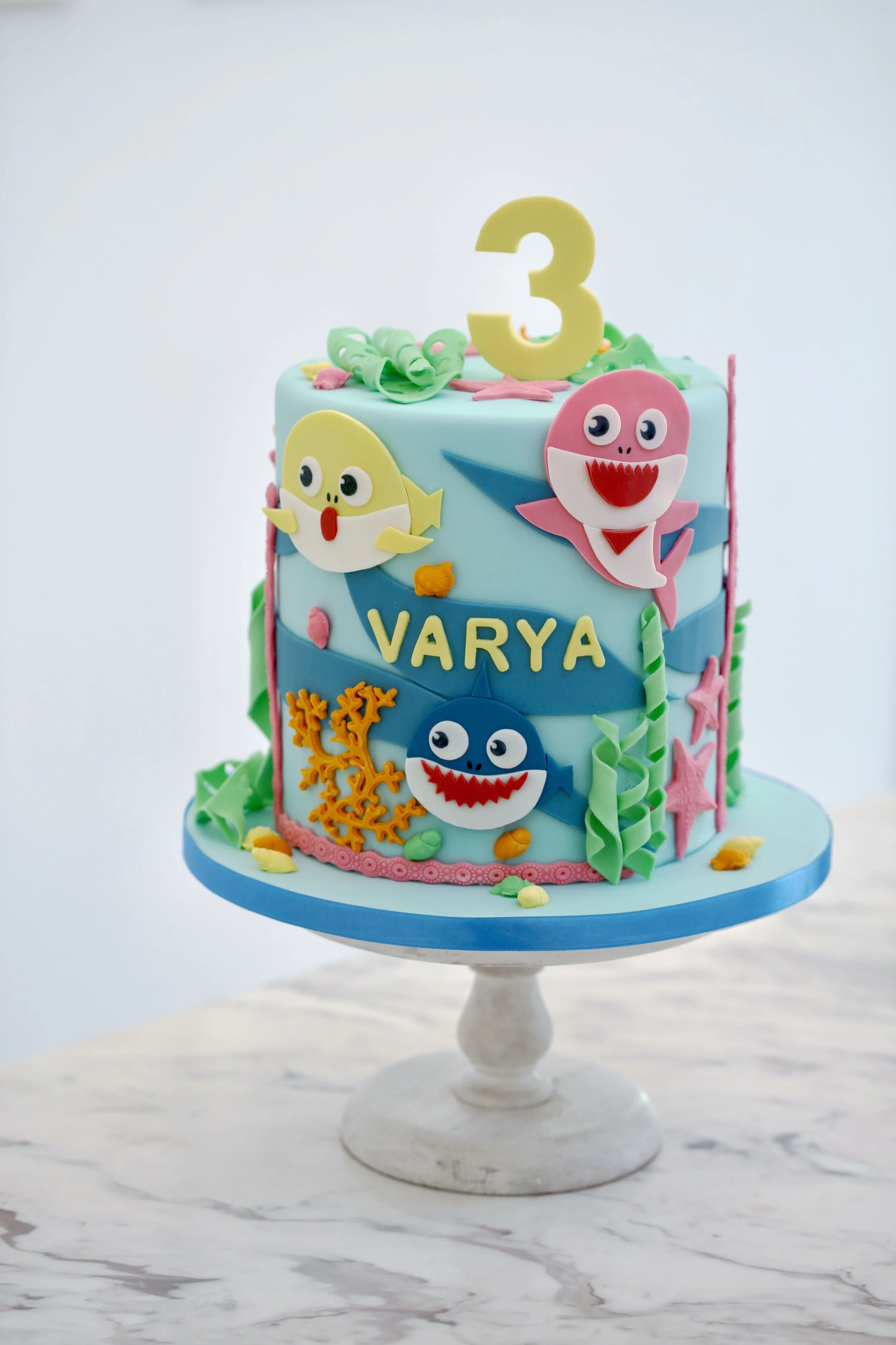Baby Shark Birthday Cake Limassol Cyprus Order Buy