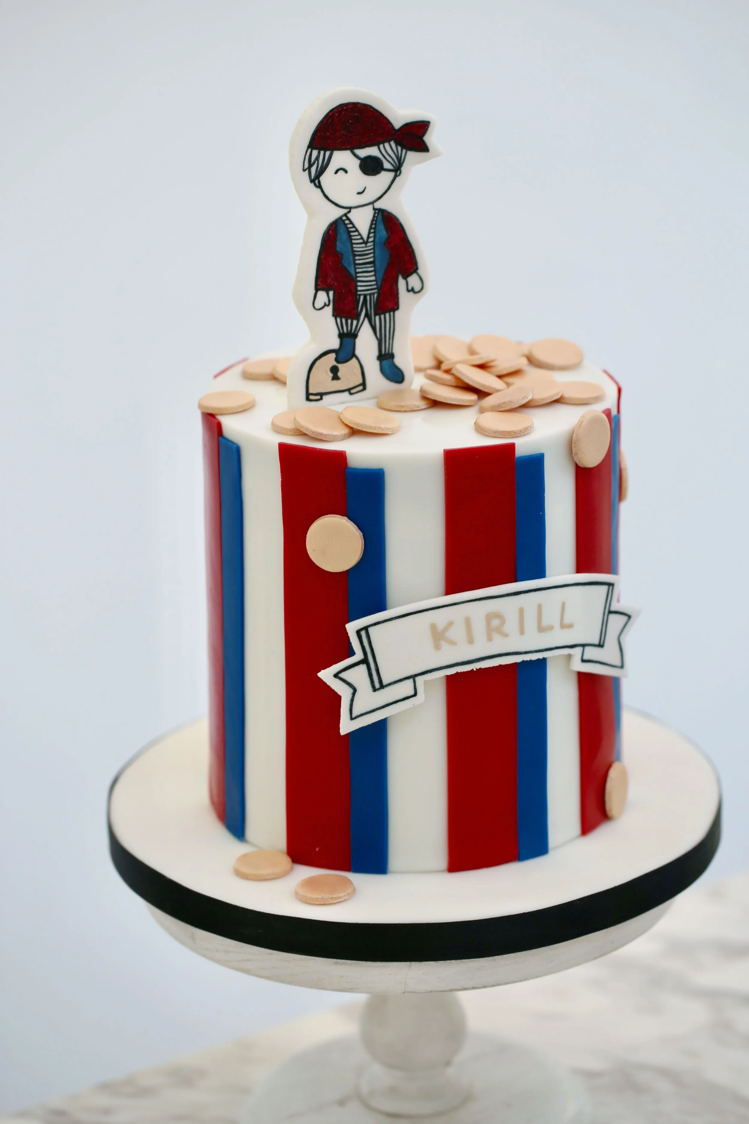 Pirate Birthday Cake Limassol Cyprus Order Buy