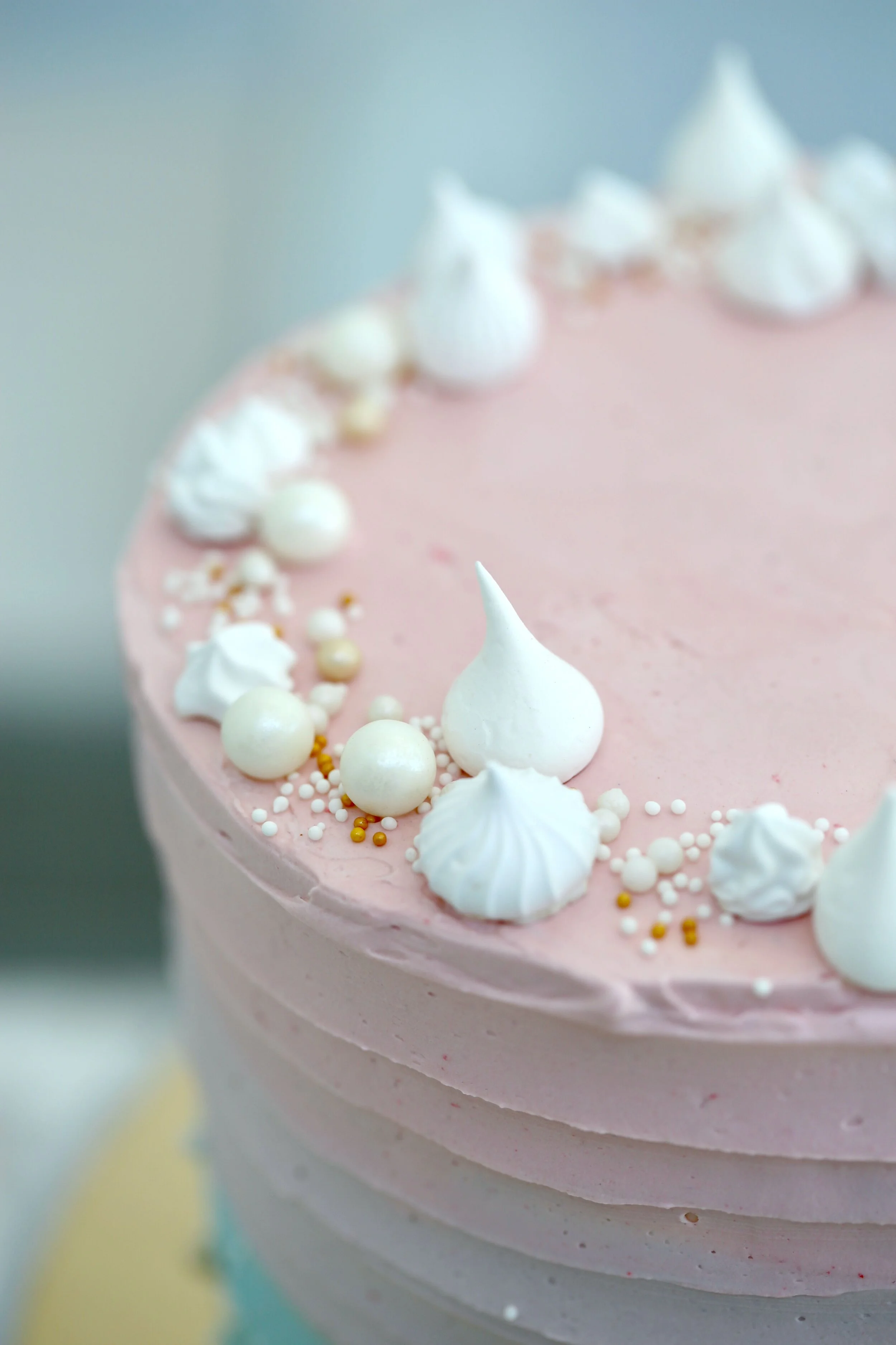 Pastel Birthday Cake Limassol Cyprus Order Buy