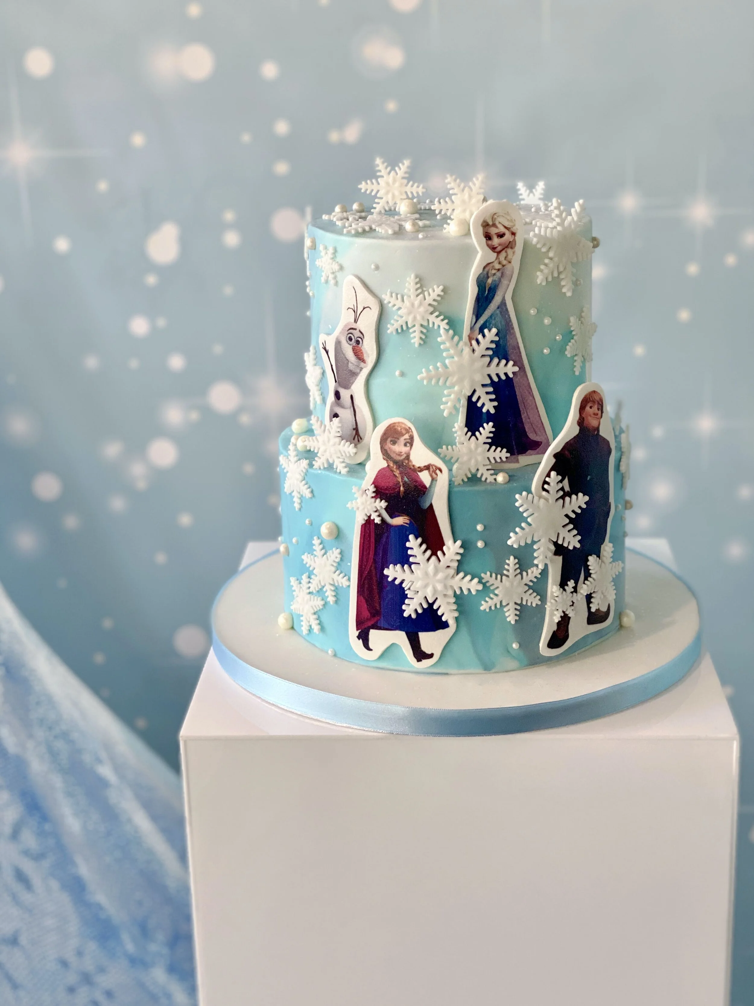 Frozen Birthday Cake Limassol Cyprus Order Buy