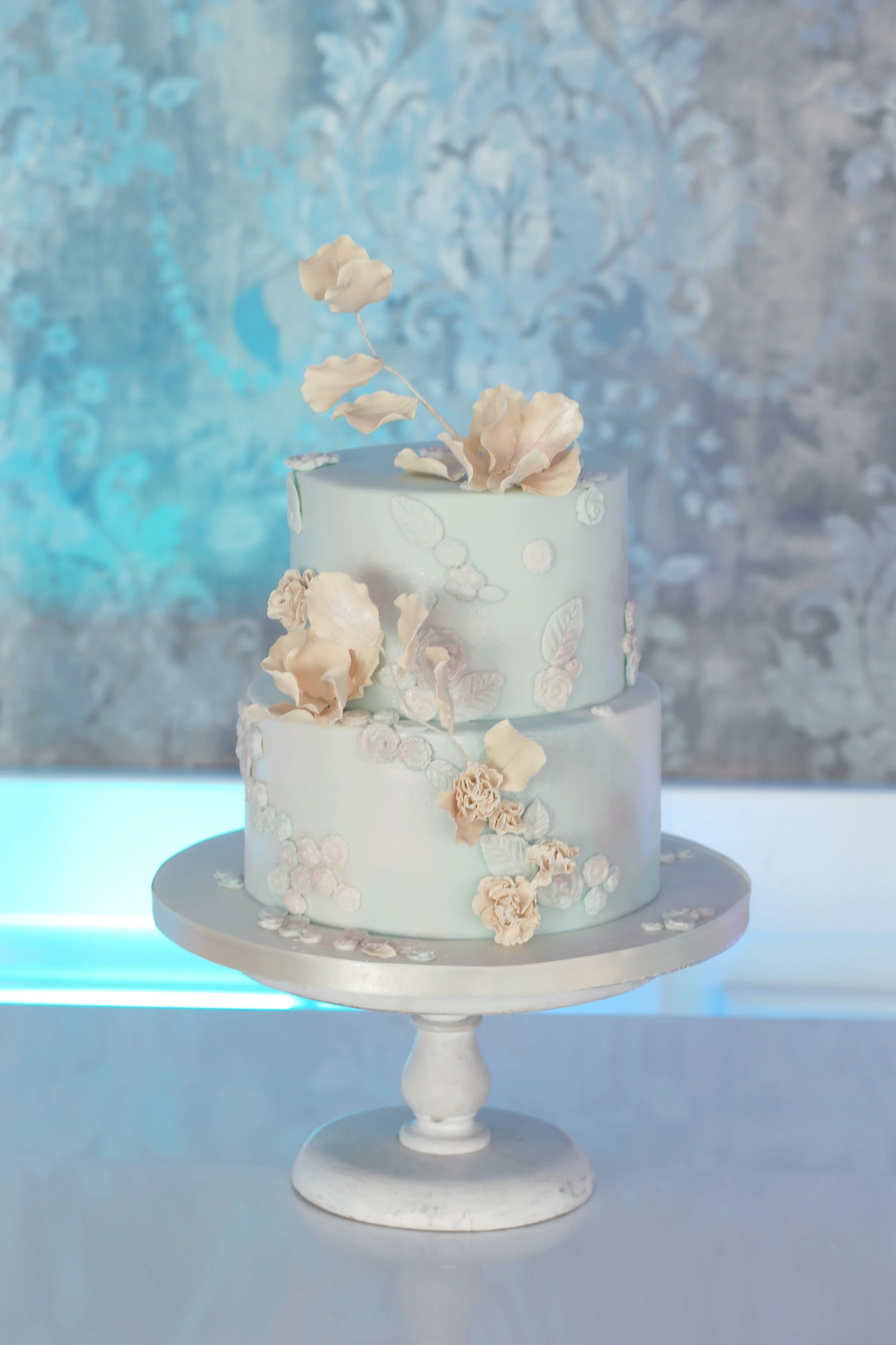 Magic Flower Winter Frost Birthday Cake Limassol Cyprus Order Buy