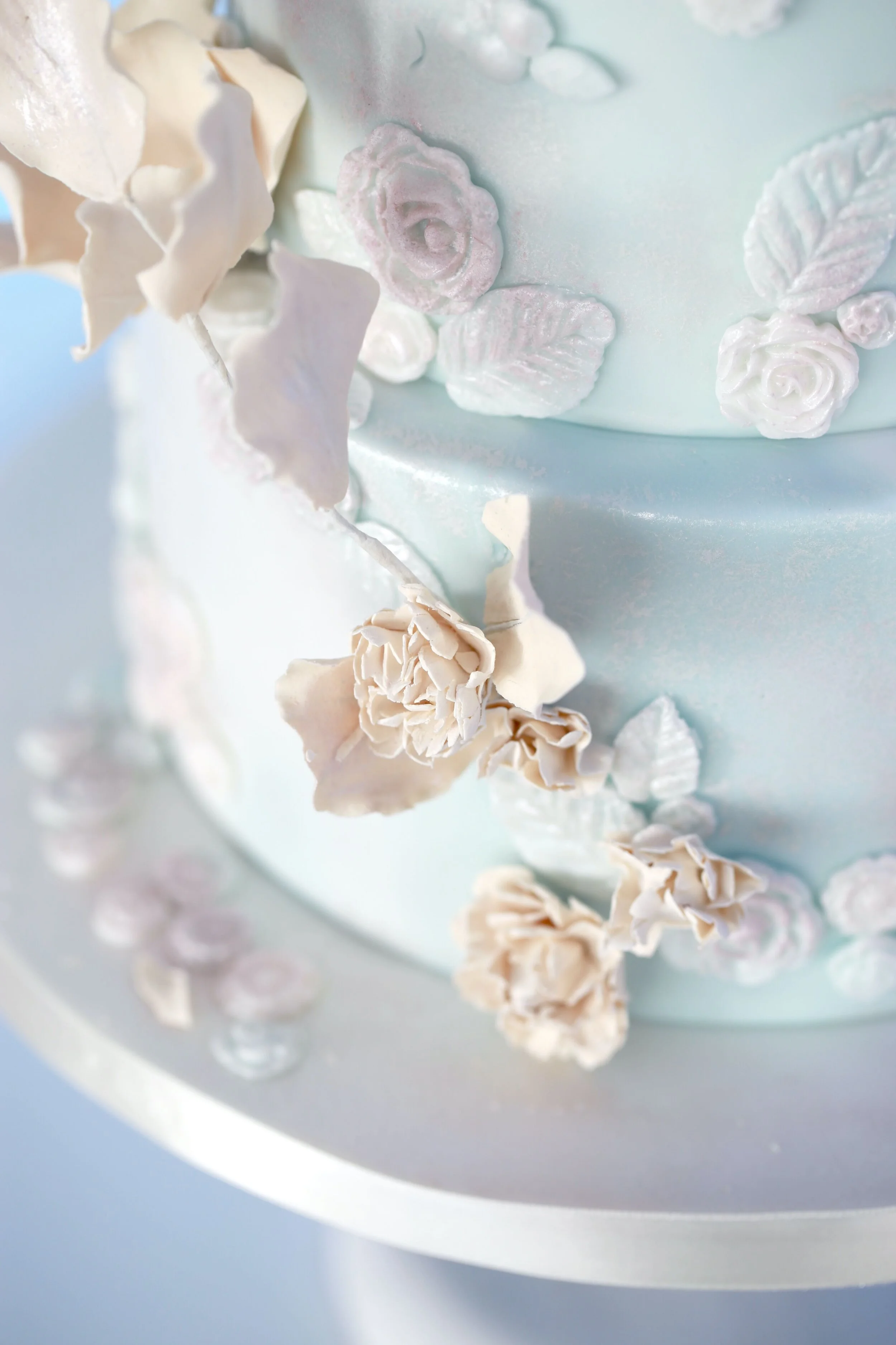 Magic Flower Winter Frost Birthday Cake Limassol Cyprus Order Buy