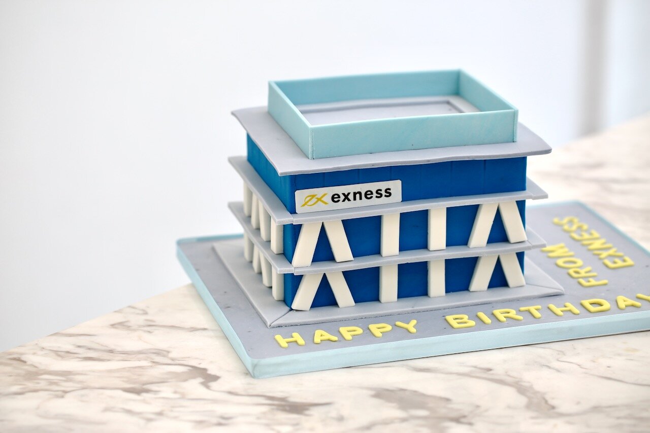 Exness building Birthday Cake Limassol Cyprus Order Buy