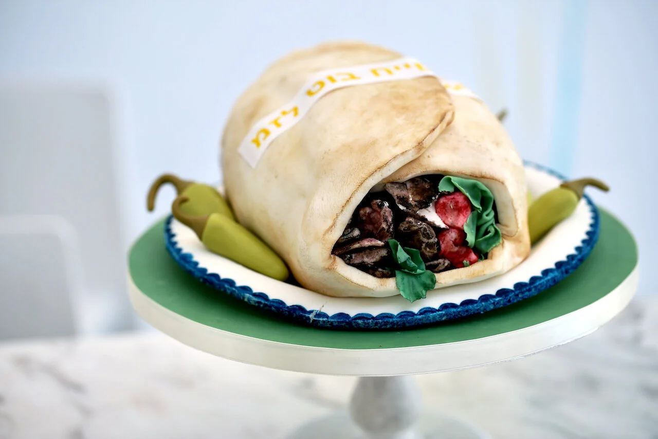 Gyros Kebab Birthday Cake Limassol Cyprus Order Buy