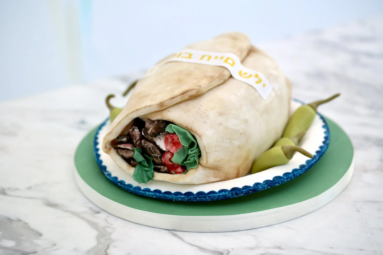 Gyros Kebab Birthday Cake Limassol Cyprus Order Buy