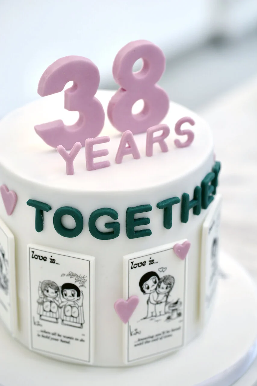 Wedding Anniversary Cake Limassol Cyprus Order Buy