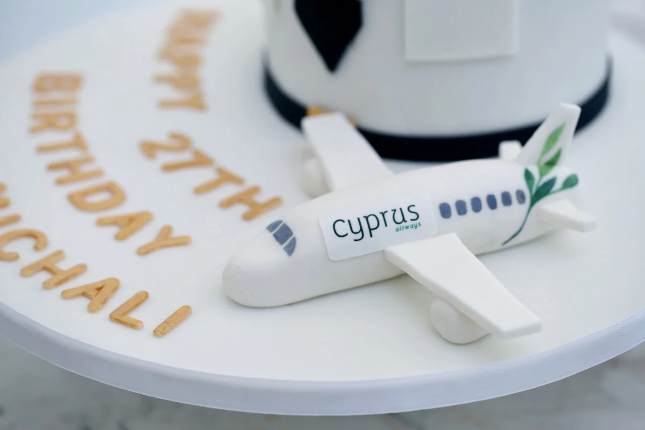 Pilot Airline Plane Cyprus Airways Birthday Cake Limassol Cyprus Order Buy