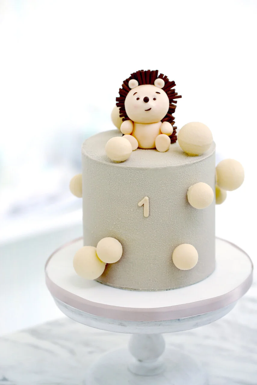 Hedgehog Birthday Cake Limassol Cyprus Order Buy