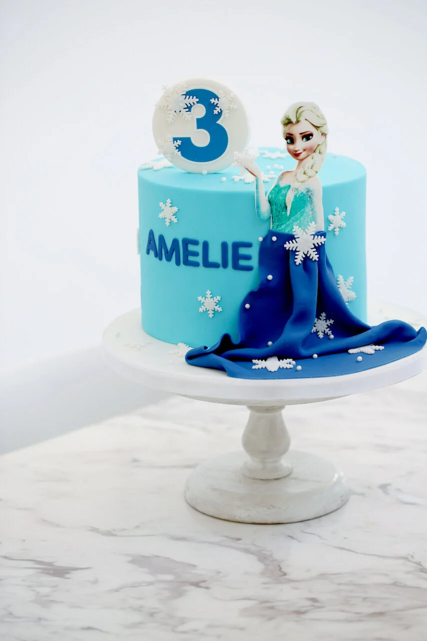 Frozen Birthday Cake Limassol Cyprus Order Buy