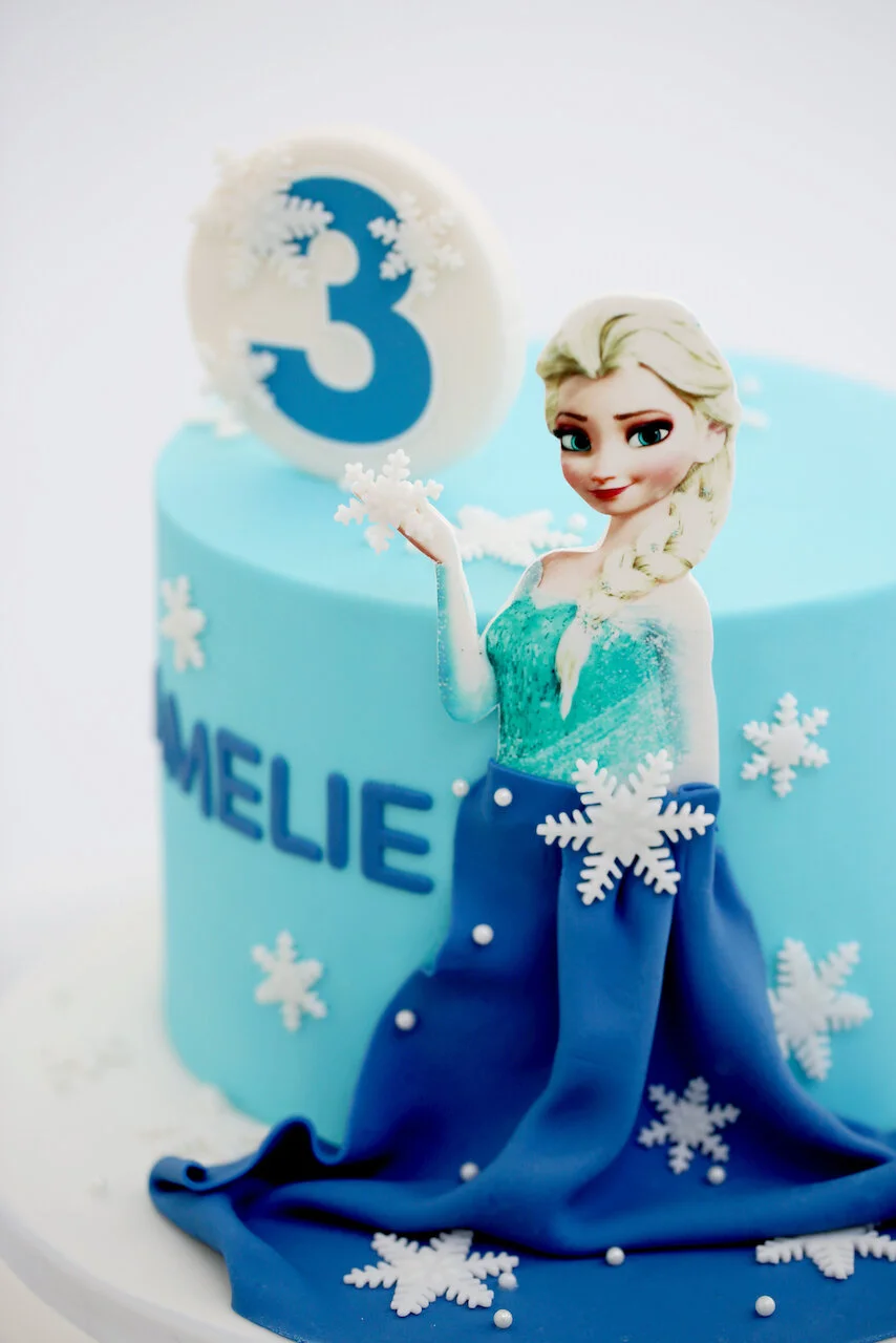 Frozen Birthday Cake Limassol Cyprus Order Buy
