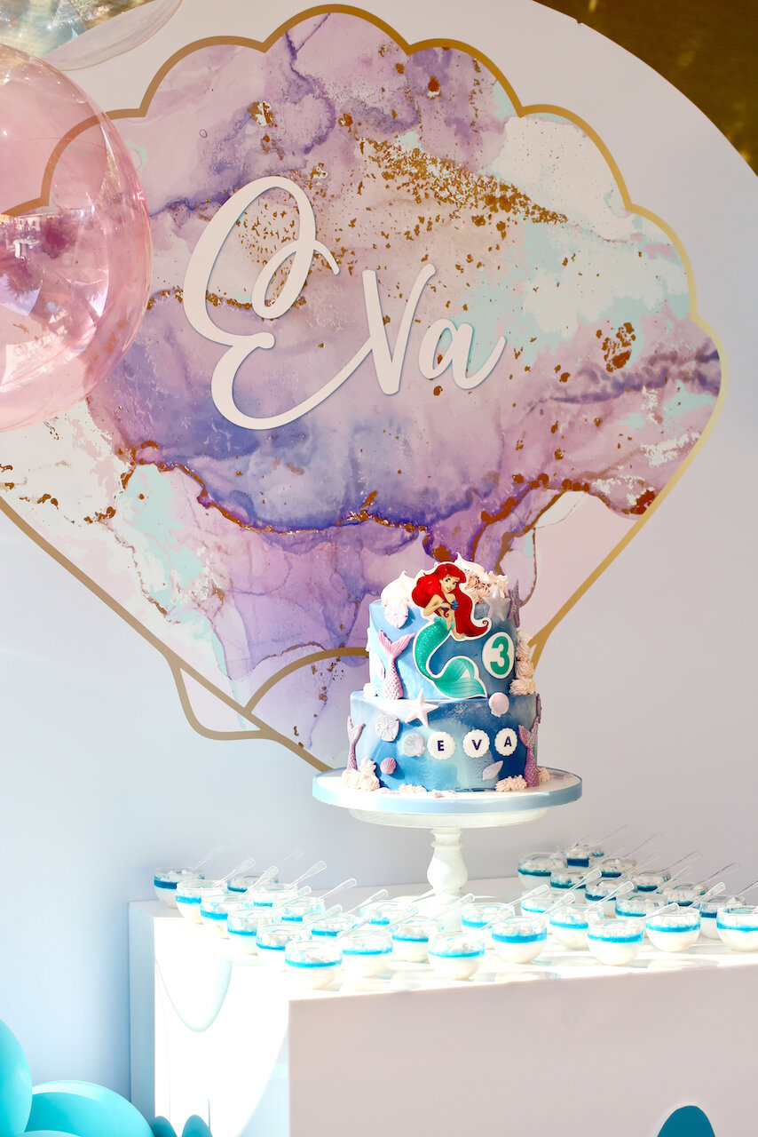Mermaid Ariel Birthday Cake Limassol Cyprus Order Buy
