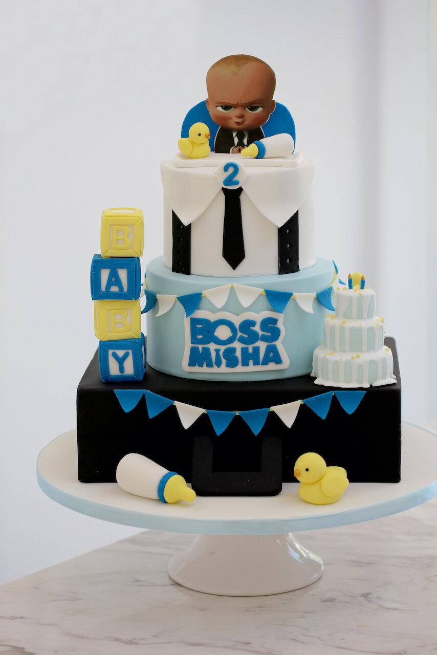 Boss Baby birthday cake | Cyprus — Yiamy® Studio