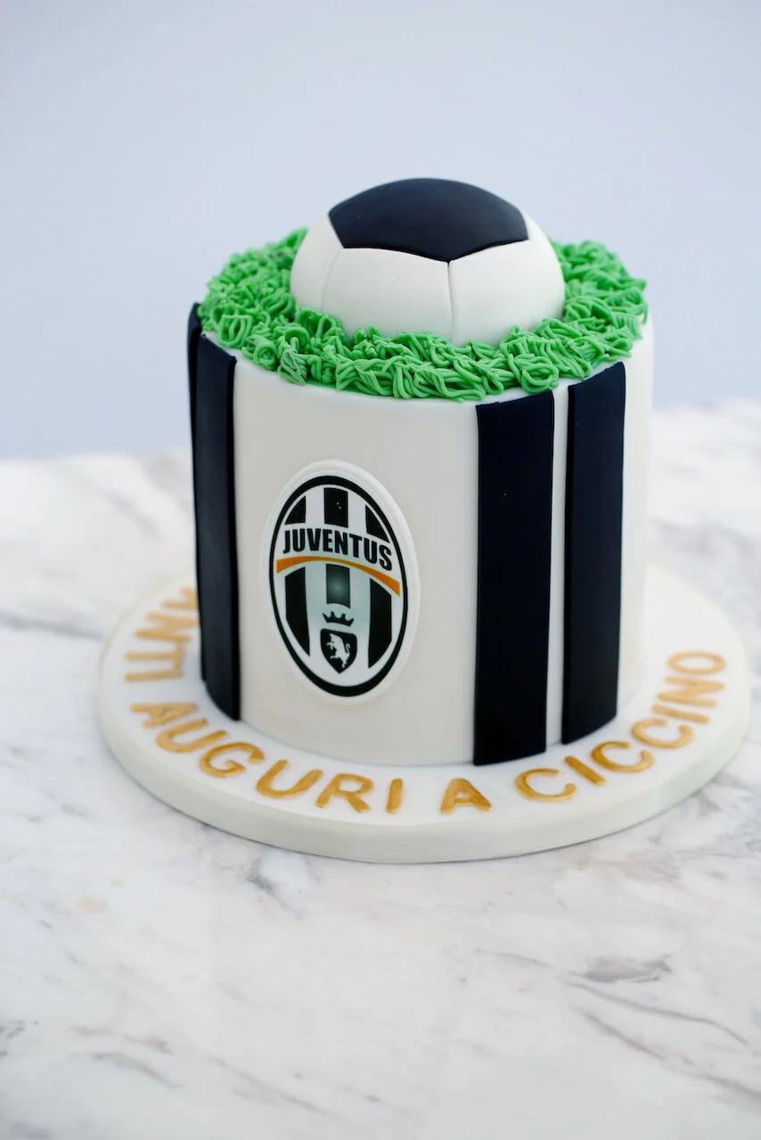 Juventus Football Birthday Cake Limassol Cyprus Order Buy