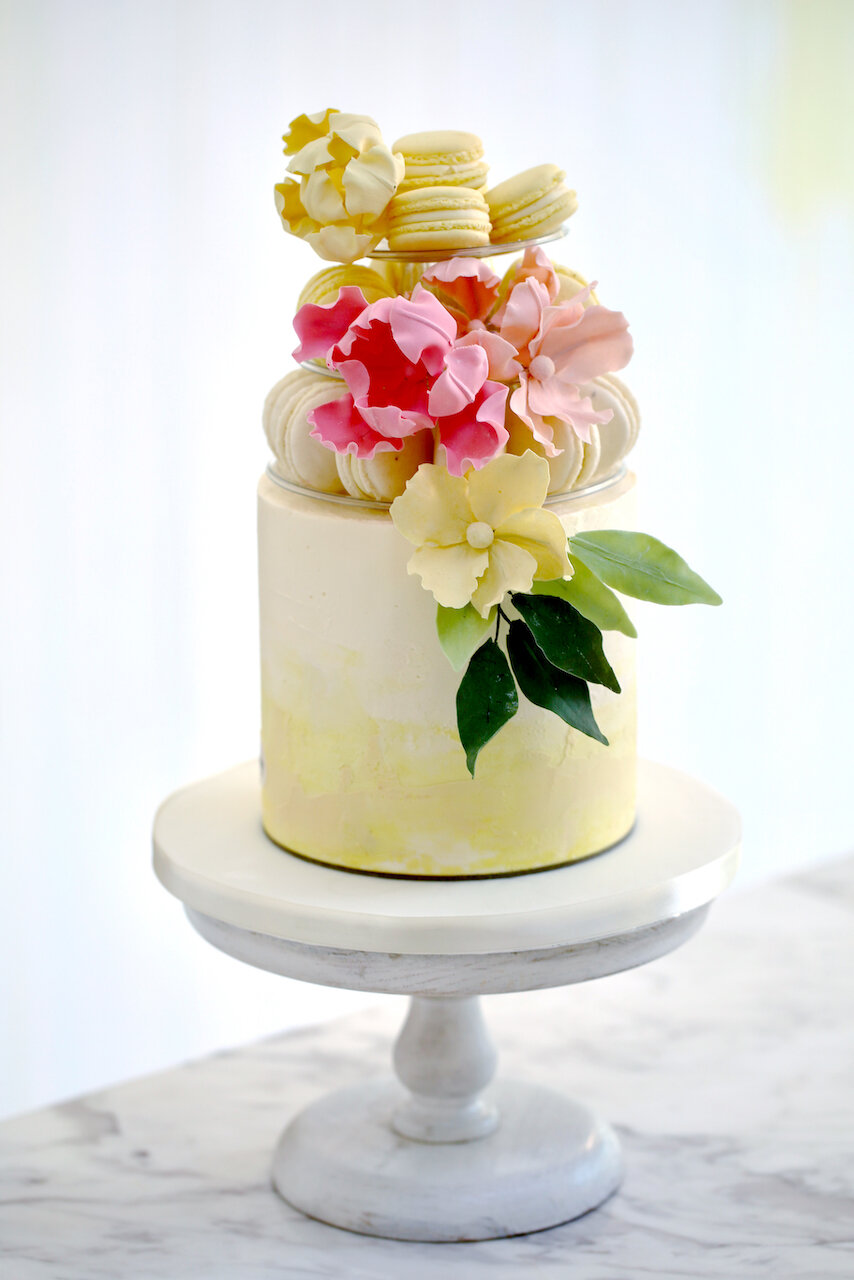 Macaron Sugar Flowers 