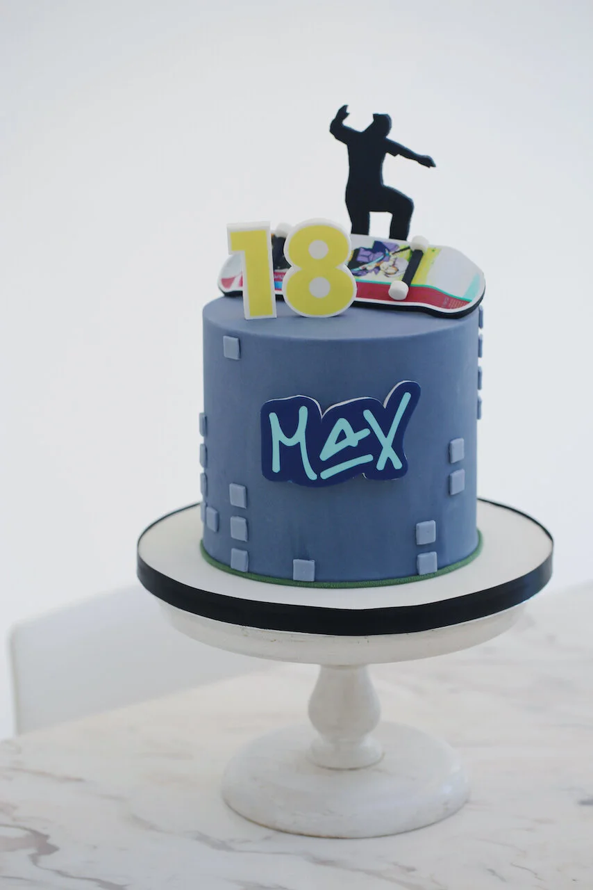Street Art Skateboard Birthday Cake Limassol Cyprus Order Buy