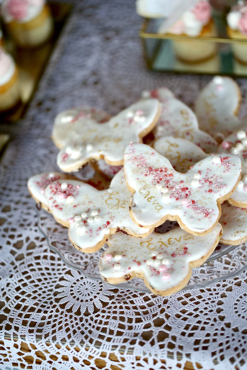 Yiamy Birthday, Anniversary, Engagement, Baby shower, Christening, Corporate, Celebration Party Guest Favours Gift Limassol Cyprus Cookie Vanilla Chocolate Glyko