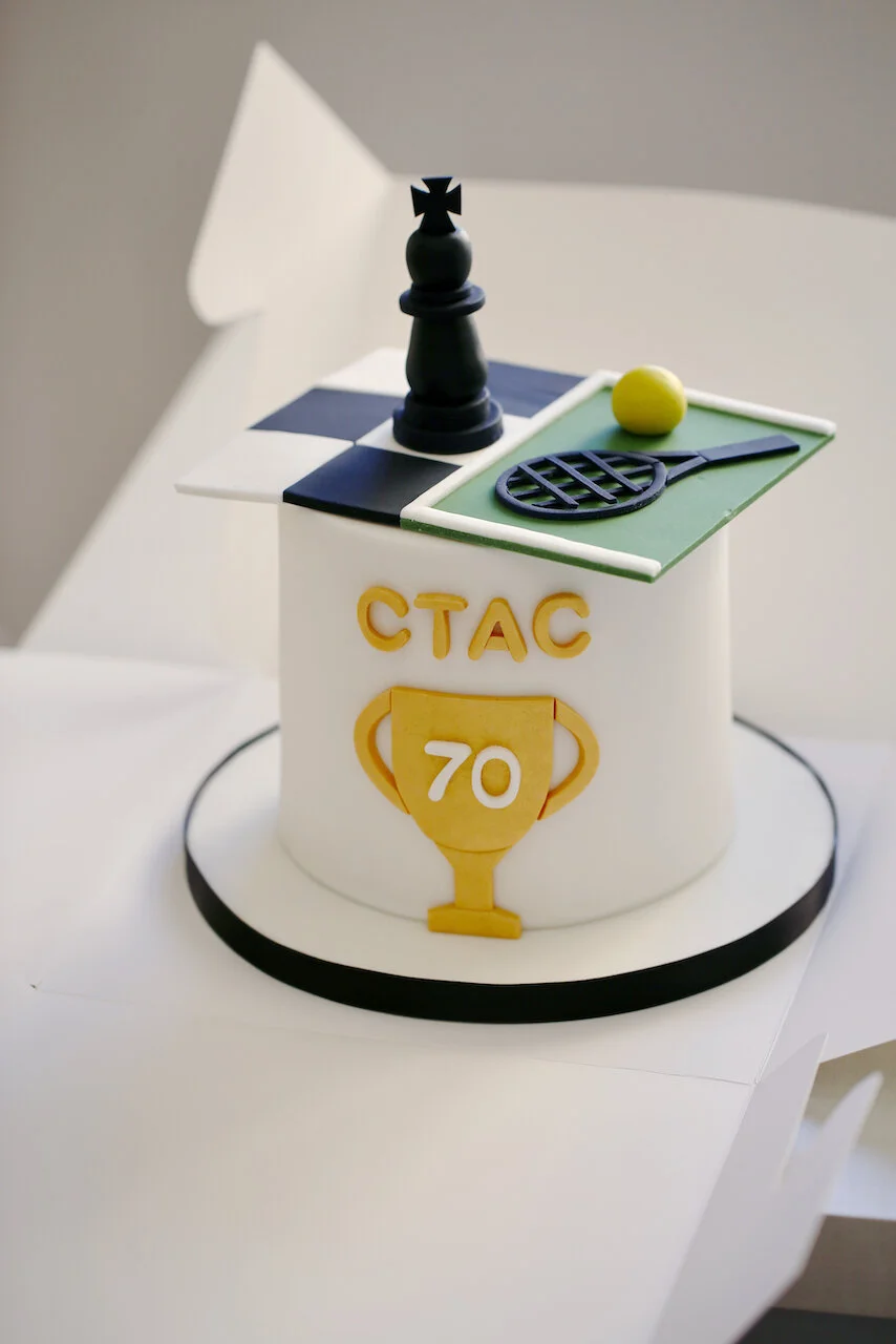 Tennis Chess Winner Trophy Birthday Cake Limassol Cyprus Order Buy