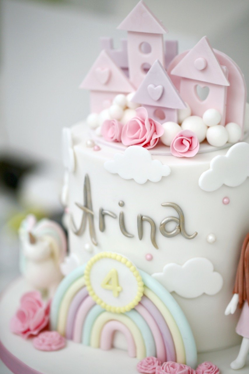 Fairyland birthday cake  Limassol, Cyprus — Yiamy® Studio