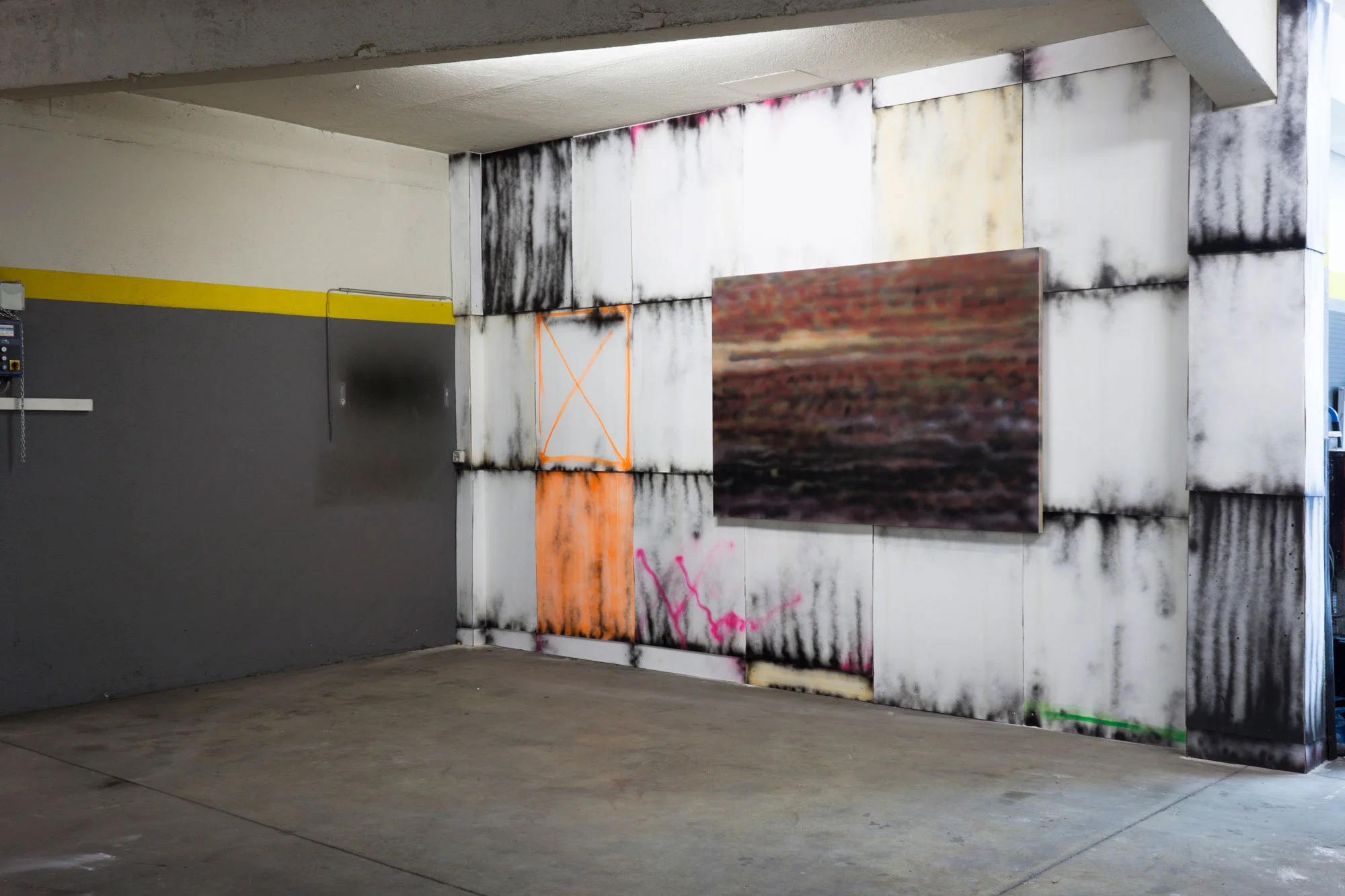 Installation view, Drive the Change, 100plus, Zürich, March 20 - 24., 2014
