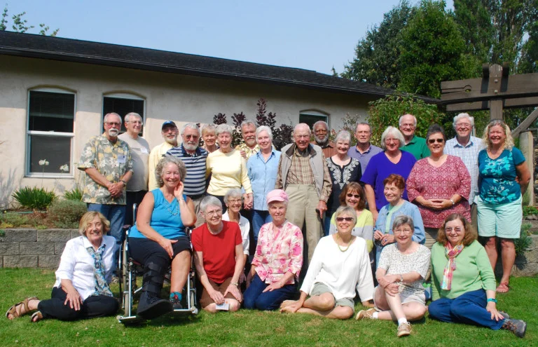 Quimper Village Senior Cohousing Community is successful, in part because the group proactively reached out to their community, sharing the book and the wisdom that came from them reading it.