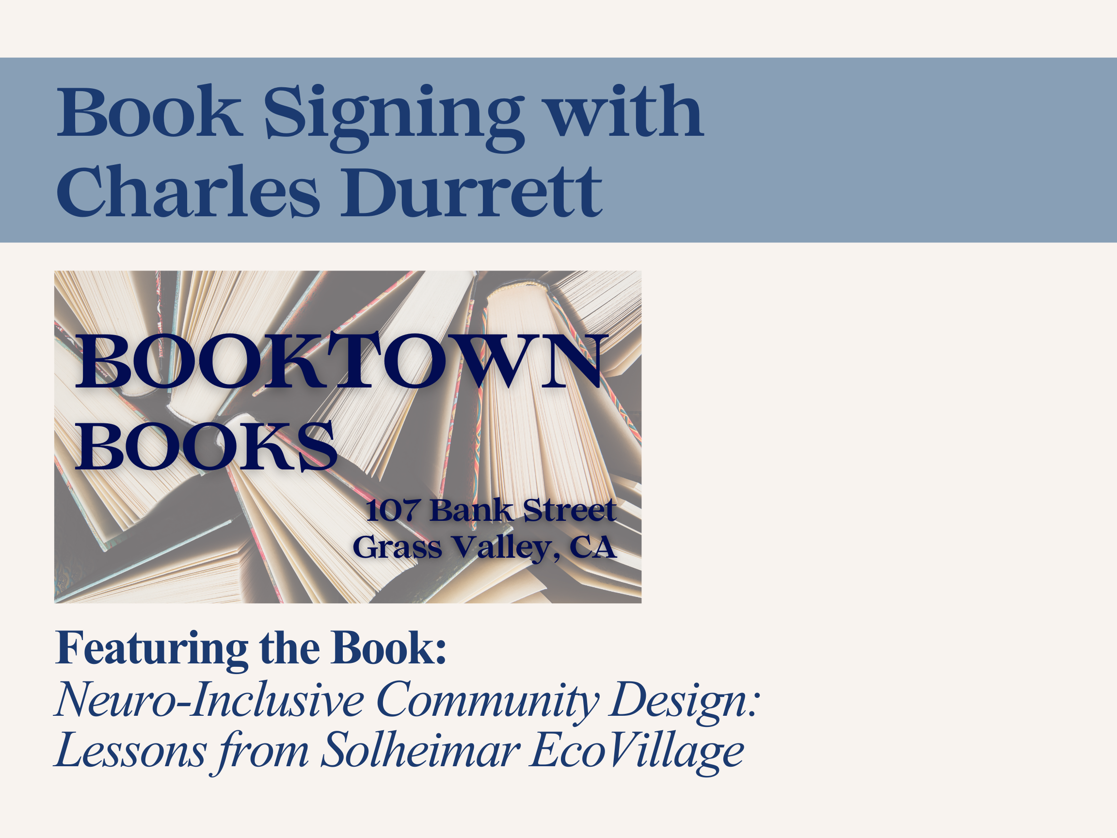 BookTown Books Event