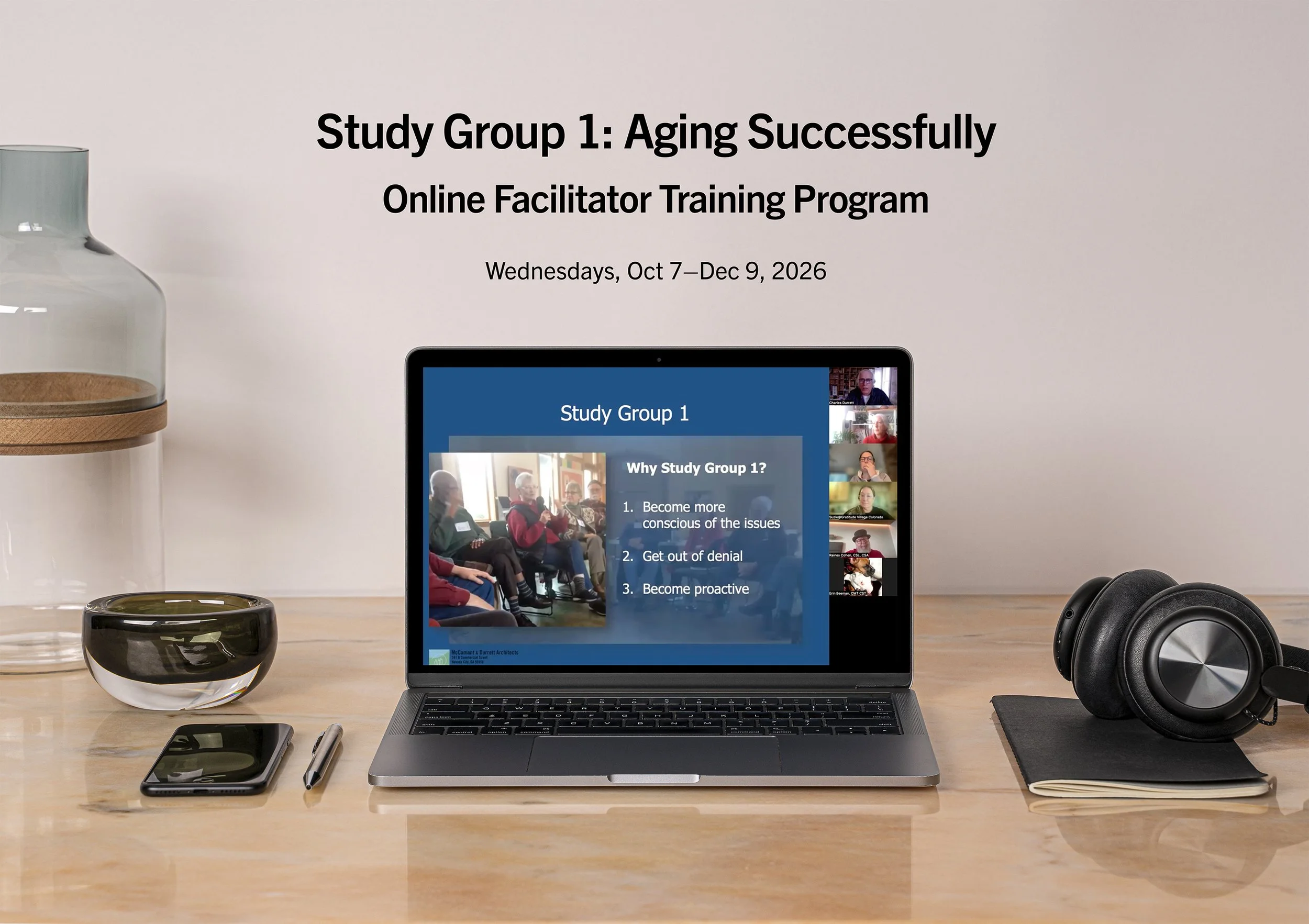 Aging Successfully, Study Group 1 Facilitator Training