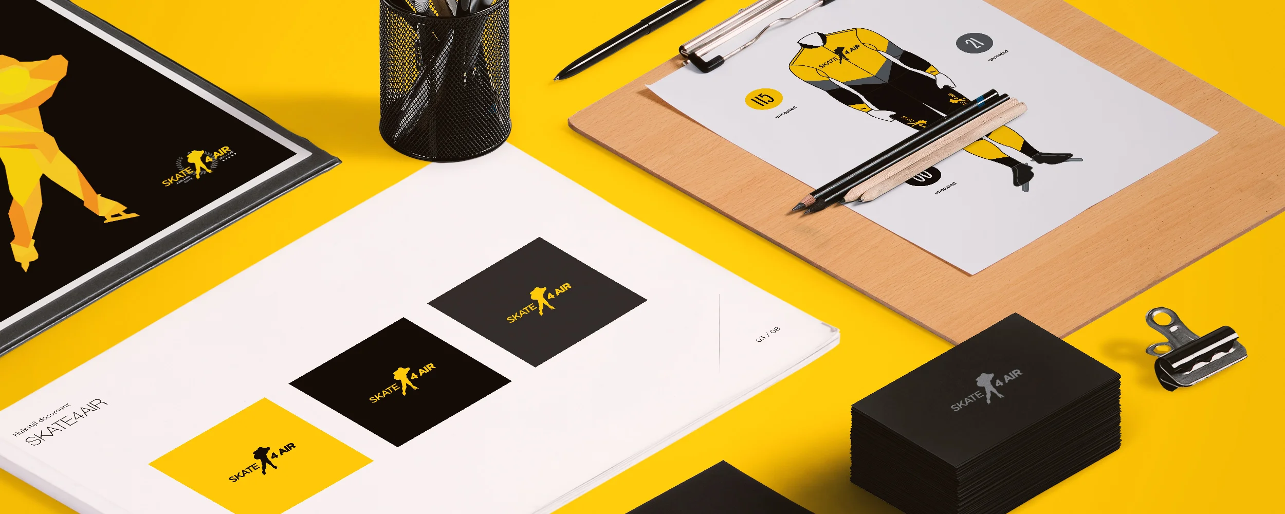 Ontwerp huisstijl en definitie kleuren en lettertypes