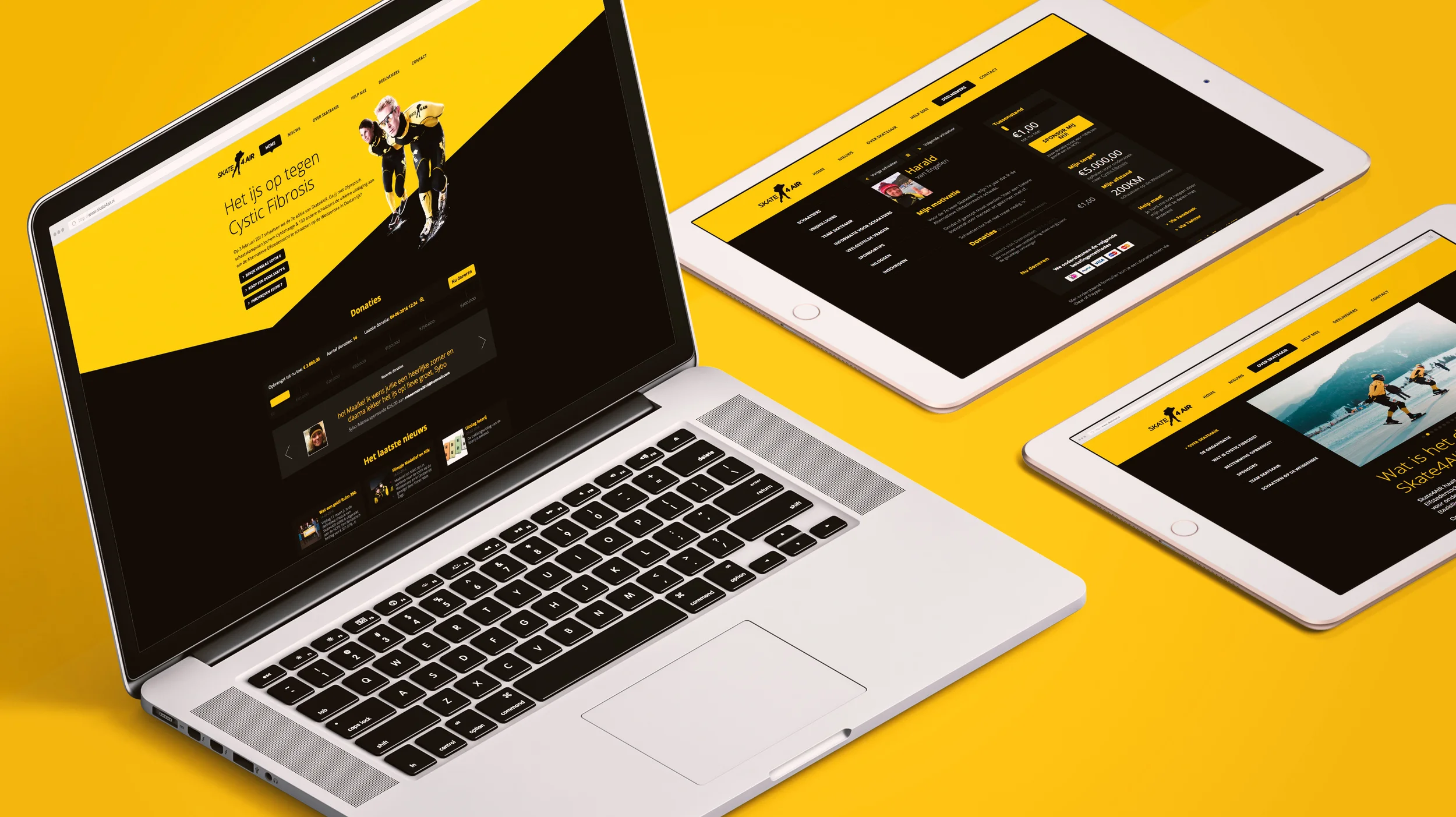 Ontwerp responsive website