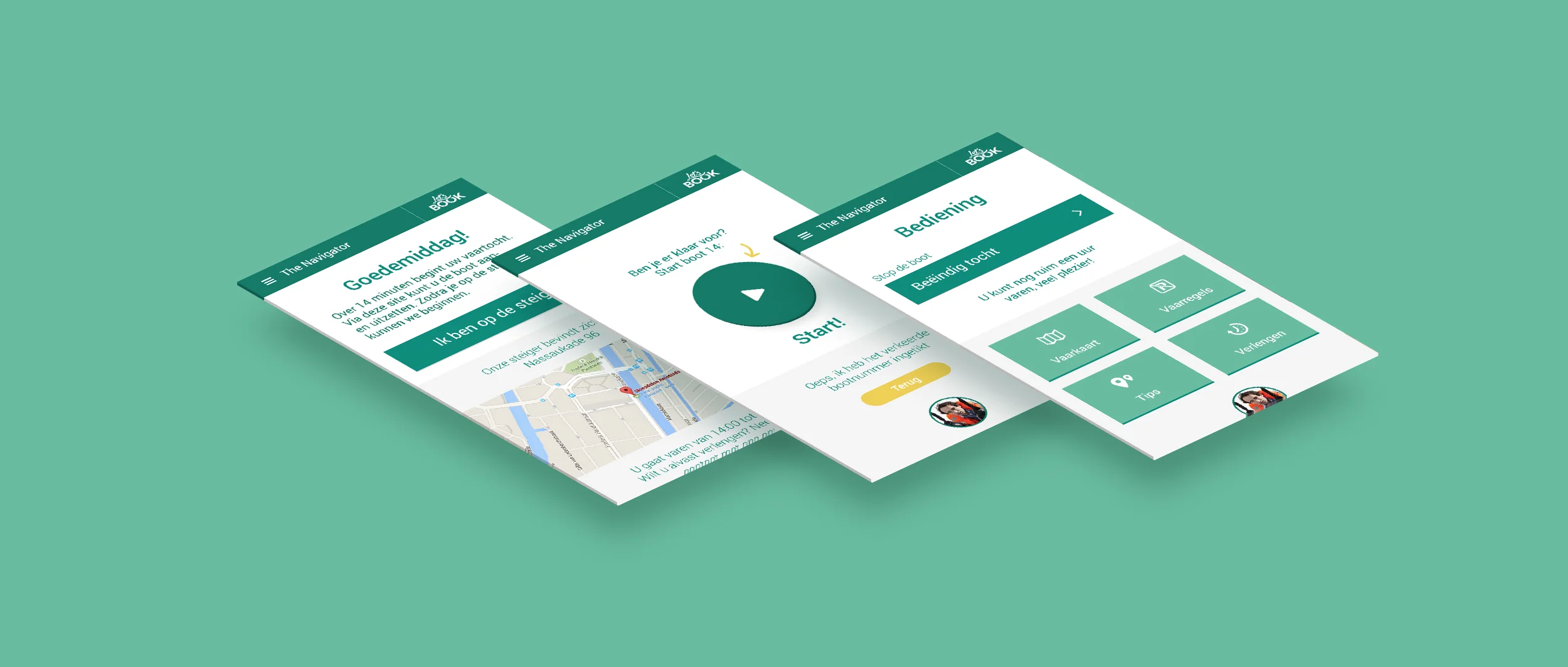 Mobiel activeren interface
